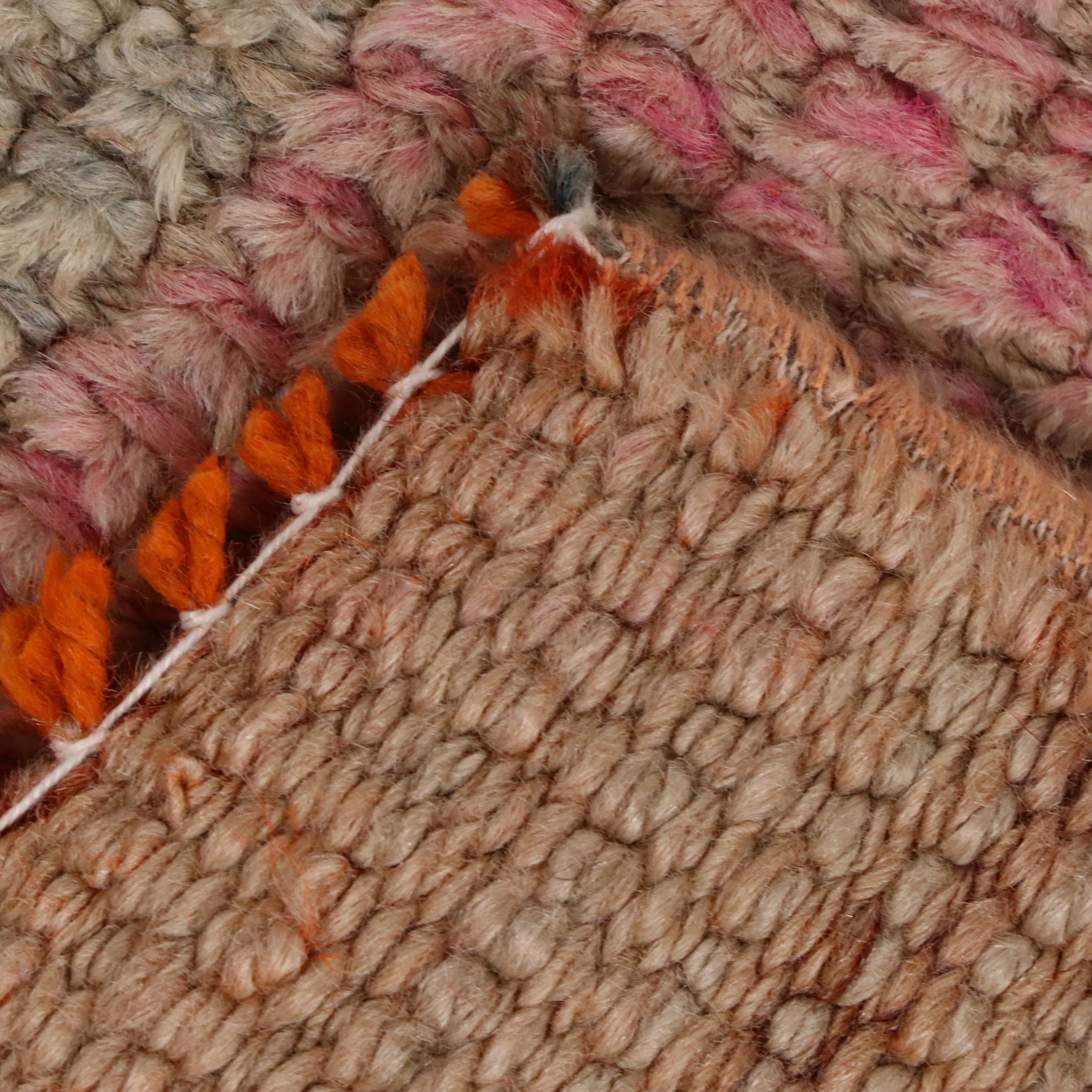 3' x 8'10 Hand-Knotted Turkish Oushak Carpet Runner