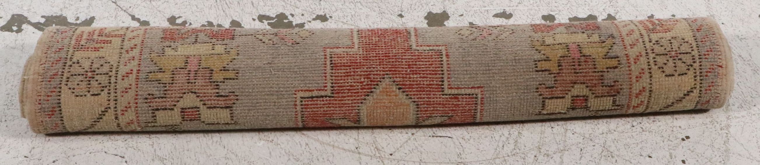 3'7 x 5'11 Hand-Knotted Turkish Oushak Area Rug