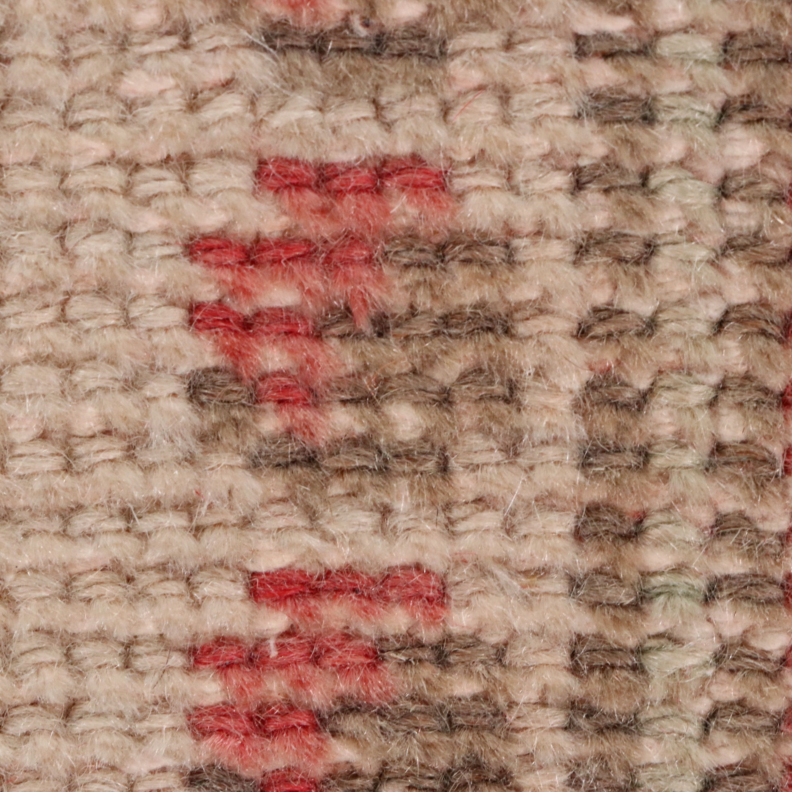 4'6 x 7'11 Hand-Knotted Turkish Oushak Area Rug