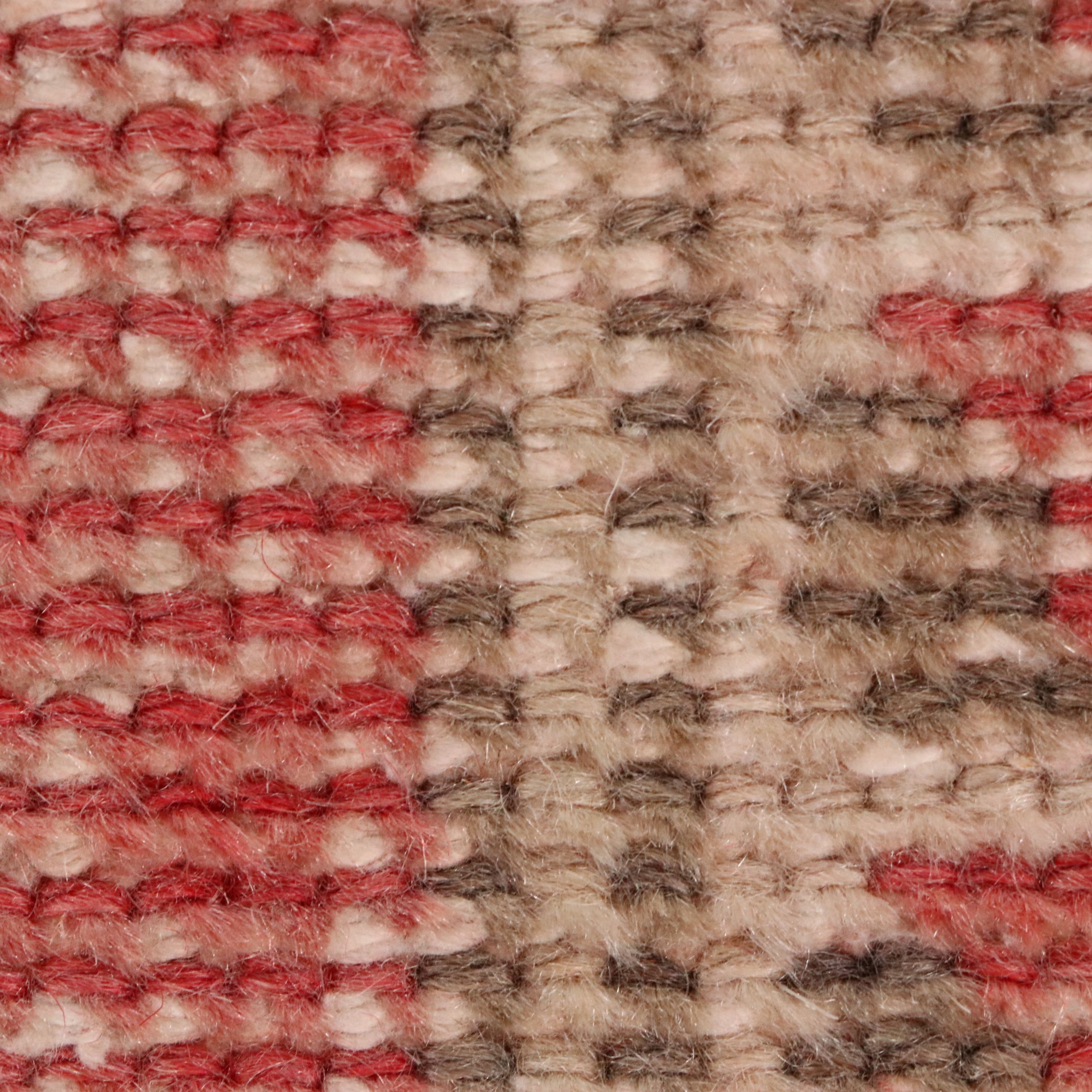 4'6 x 7'11 Hand-Knotted Turkish Oushak Area Rug