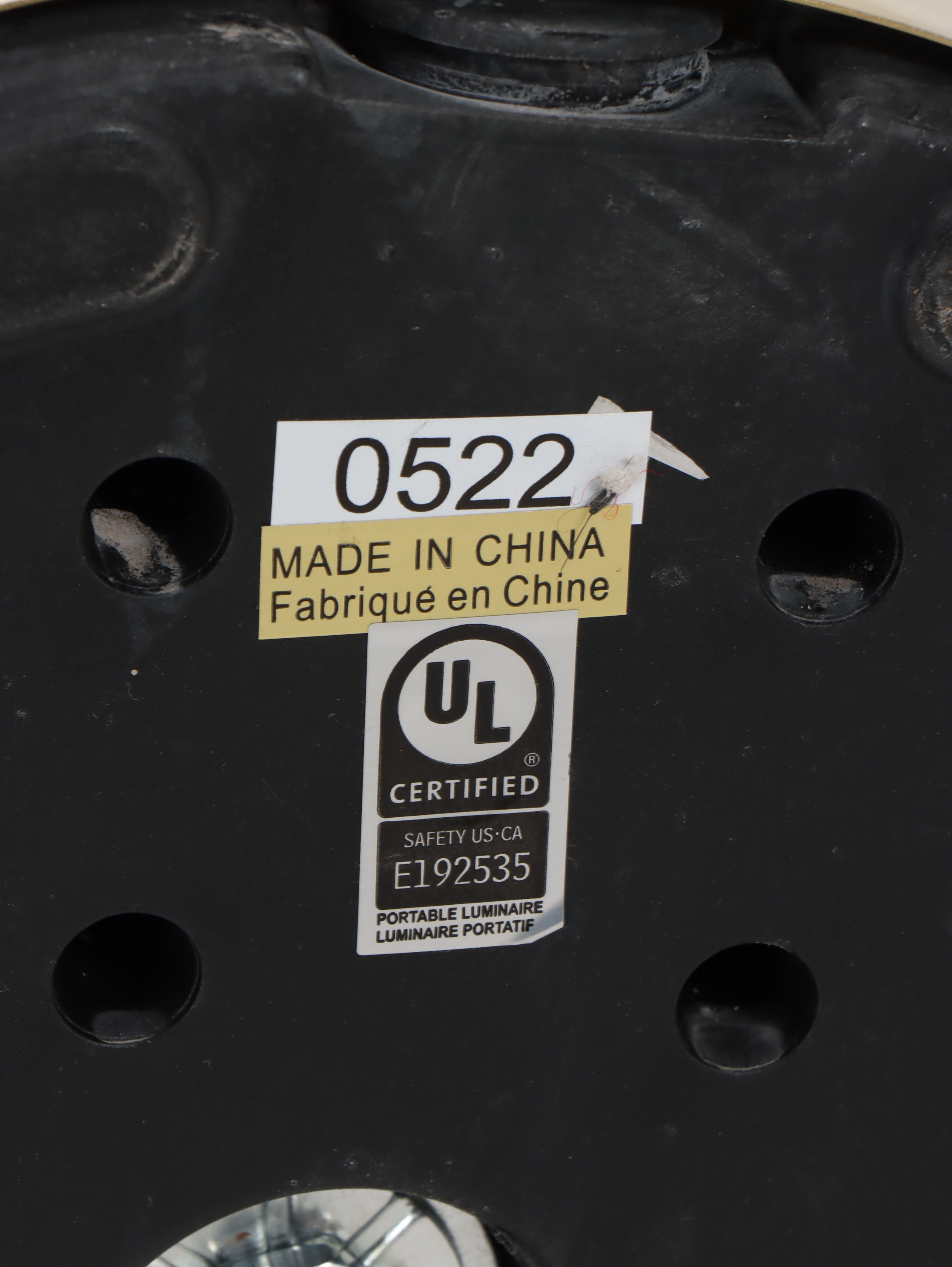 Lauren Ralph Lauren Gold Finish Swing Arm Floor Lamp with Drum Shade