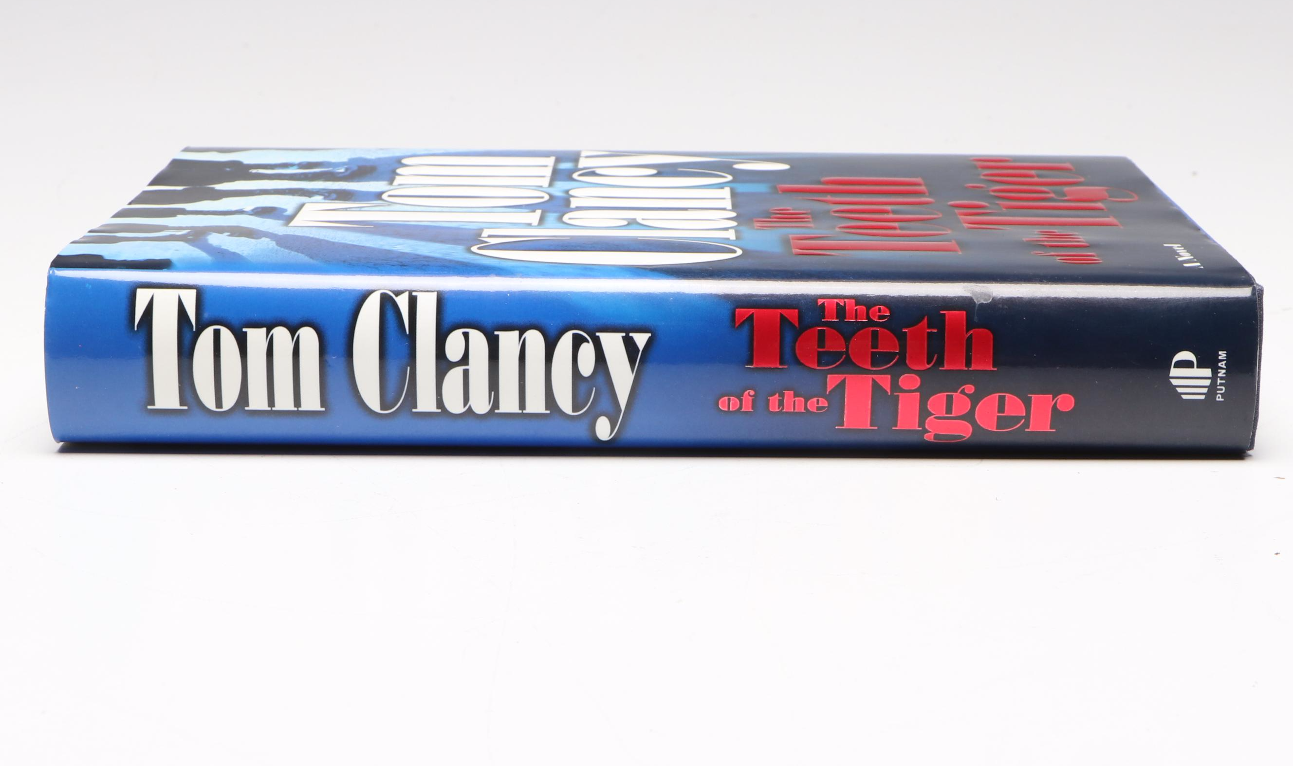 Double Signed First Edition "The Teeth of the Tiger" by Tom Clancy, 2003