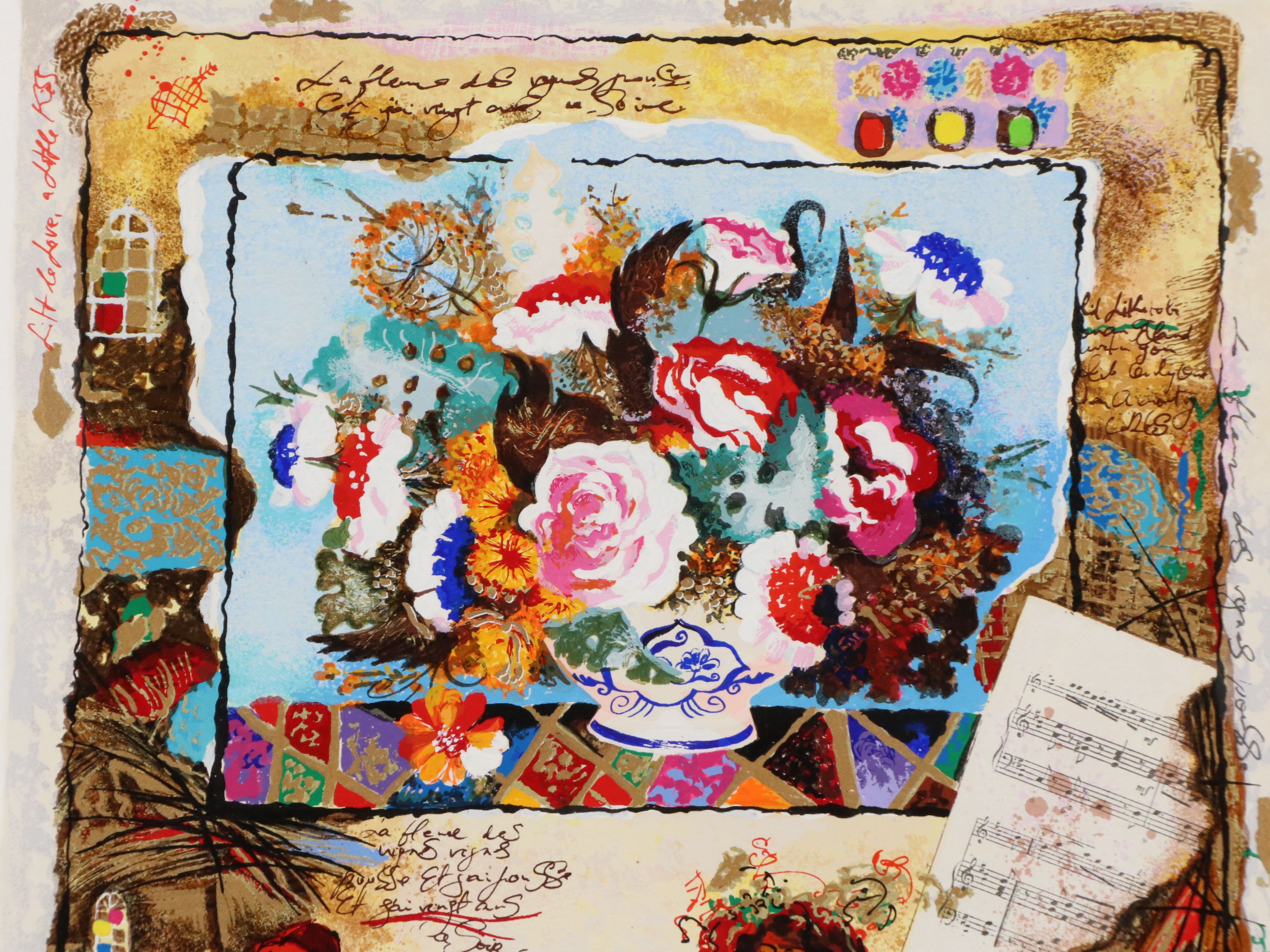 Alexander Galtchansky and Tanya Wissotzky Serigraph "Nostalgia," 1997