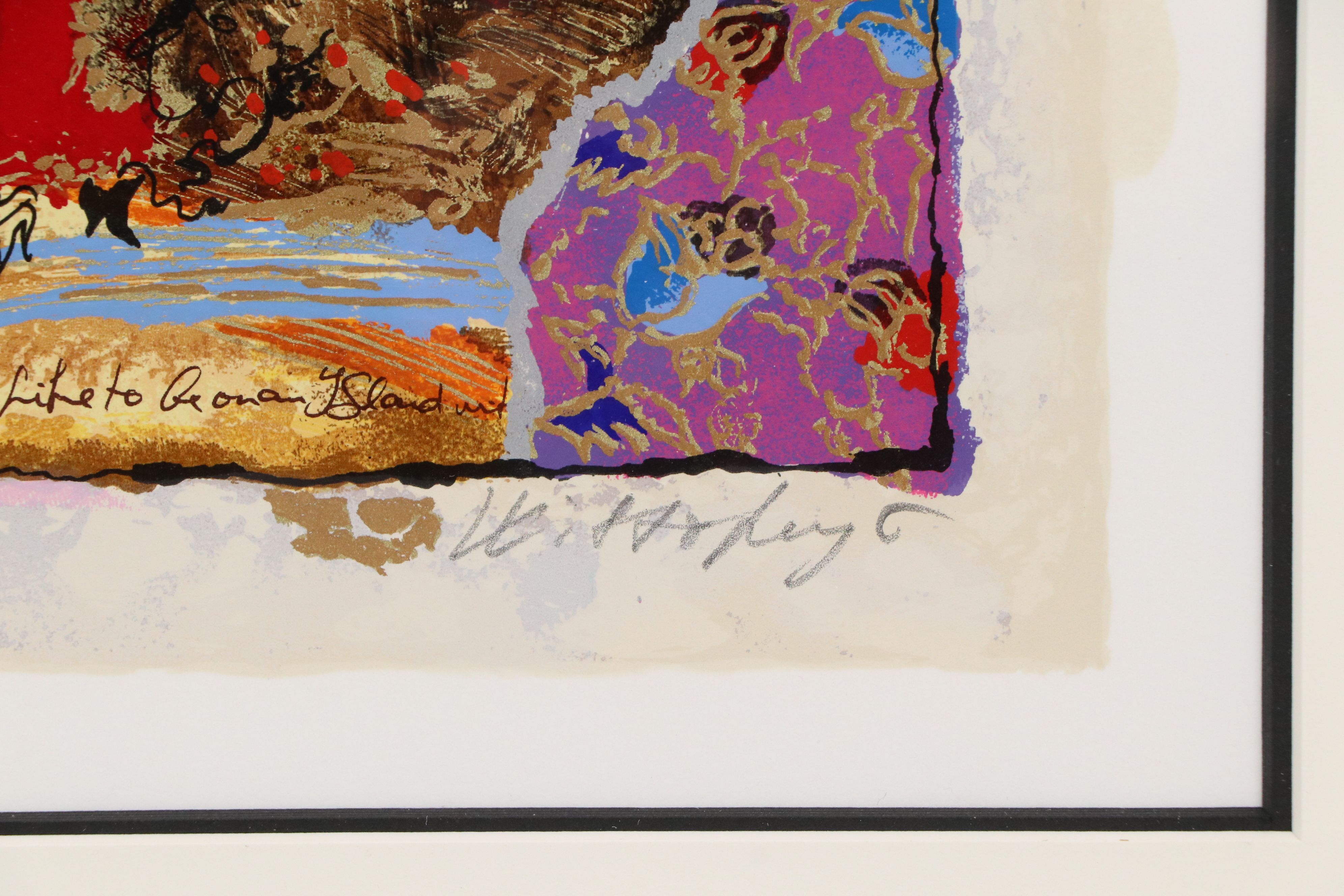 Alexander Galtchansky and Tanya Wissotzky Serigraph "Nostalgia," 1997