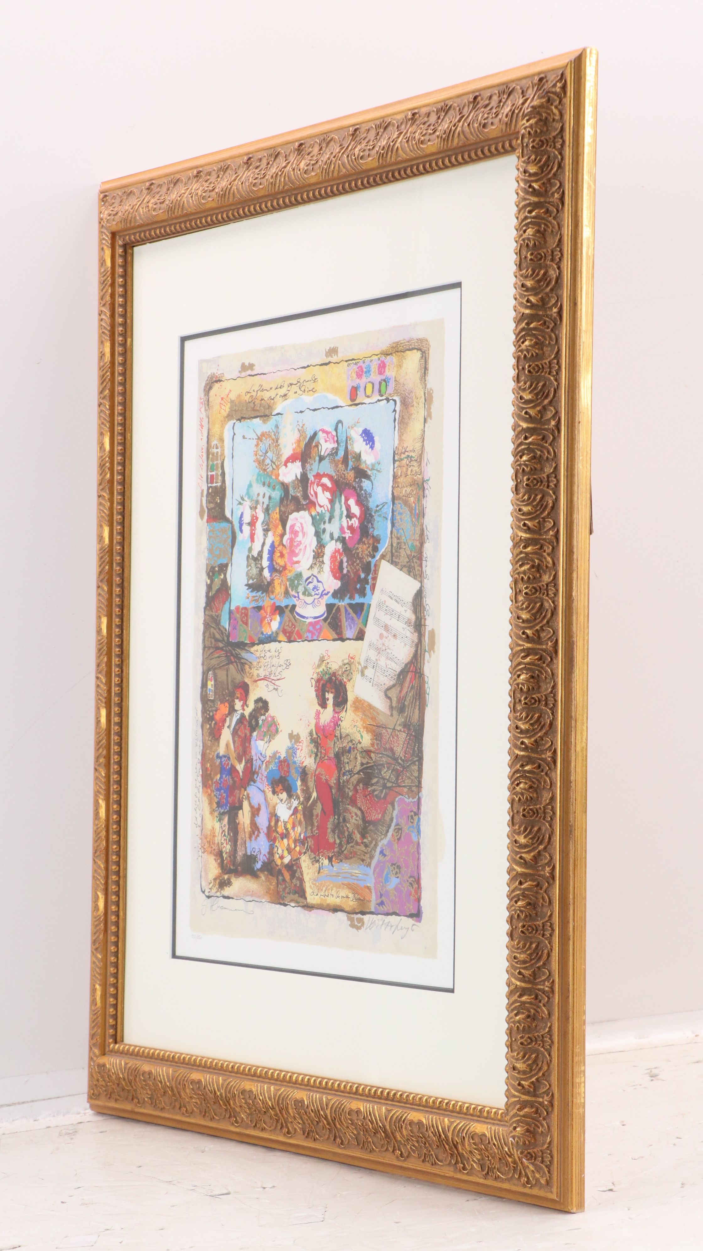 Alexander Galtchansky and Tanya Wissotzky Serigraph "Nostalgia," 1997