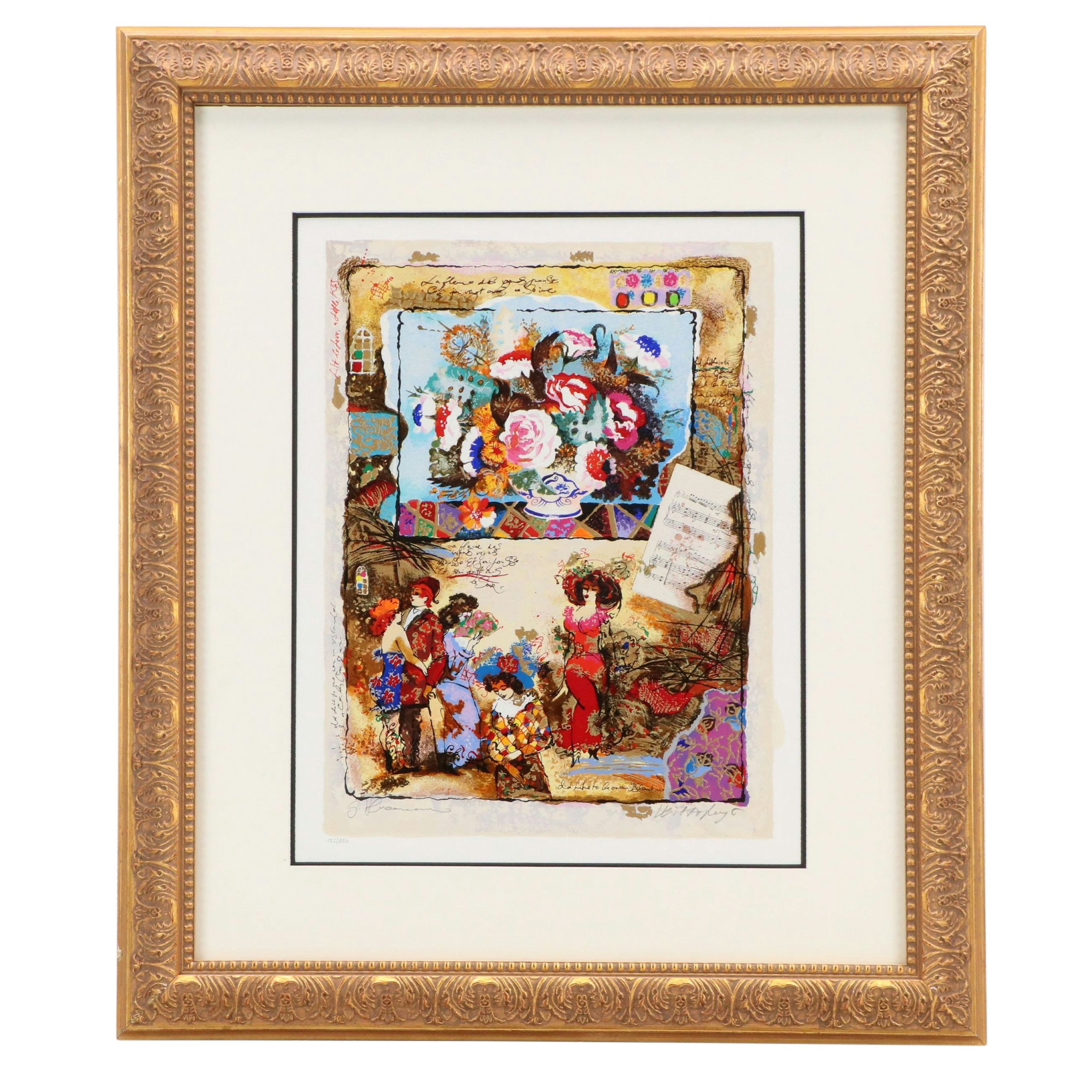 Alexander Galtchansky and Tanya Wissotzky Serigraph "Nostalgia," 1997