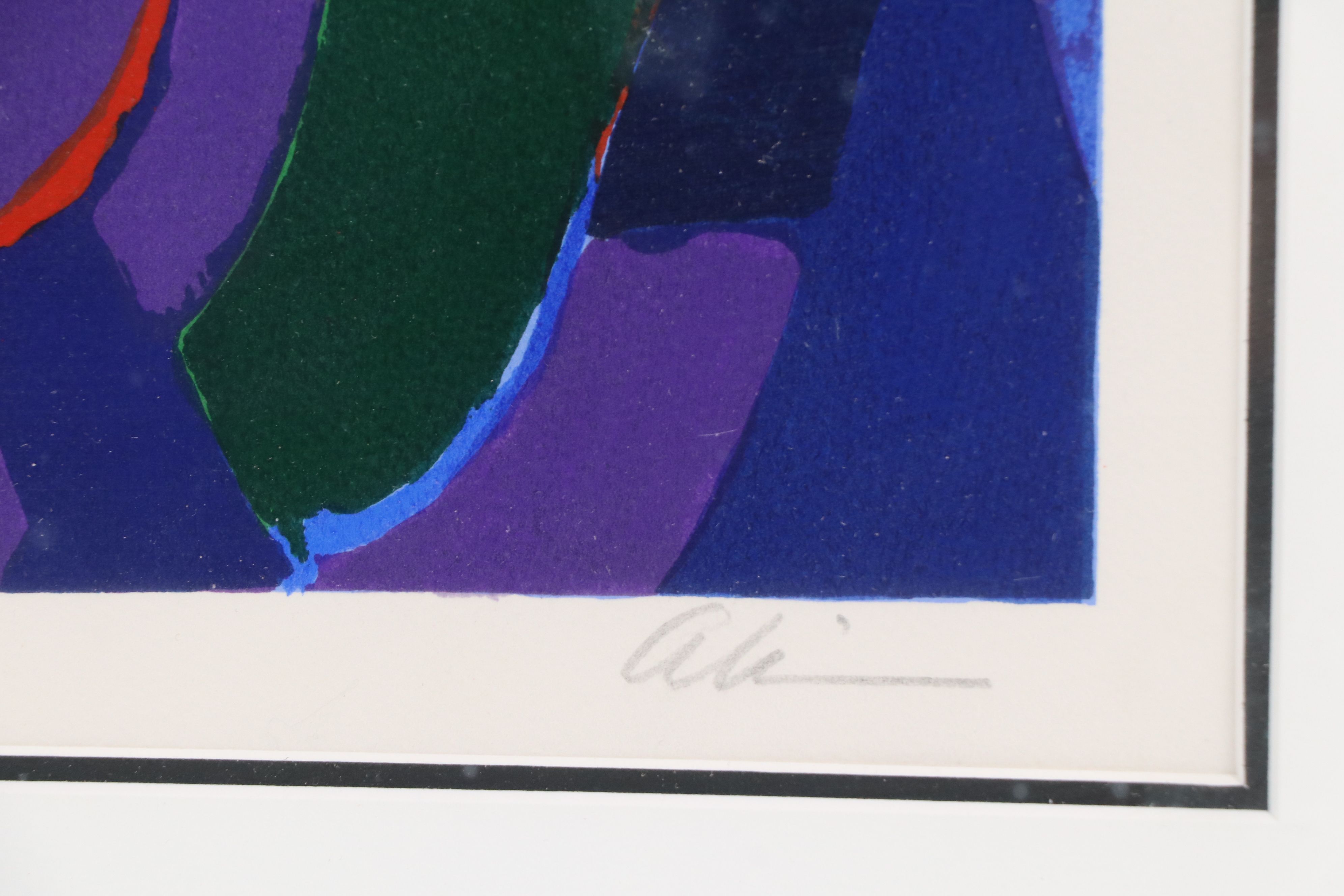 Ali Golkar Serigraph "Readings"