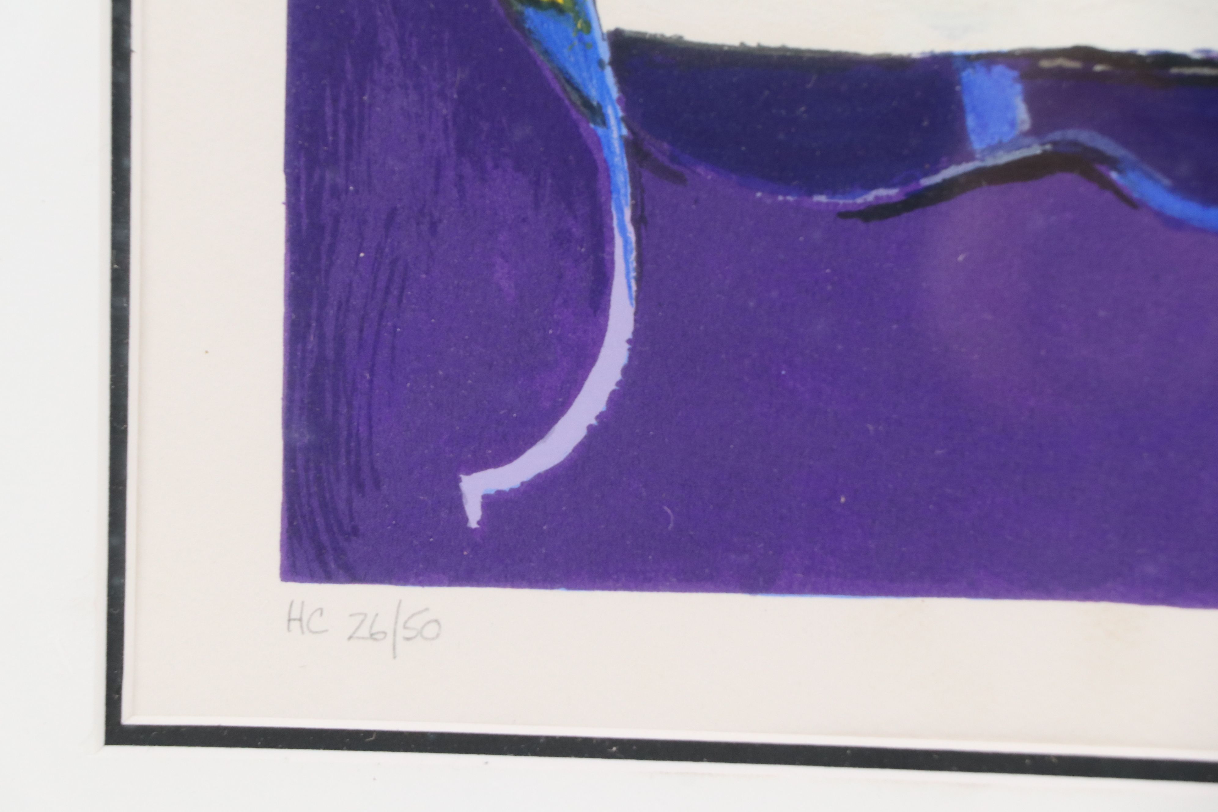 Ali Golkar Serigraph "Readings"