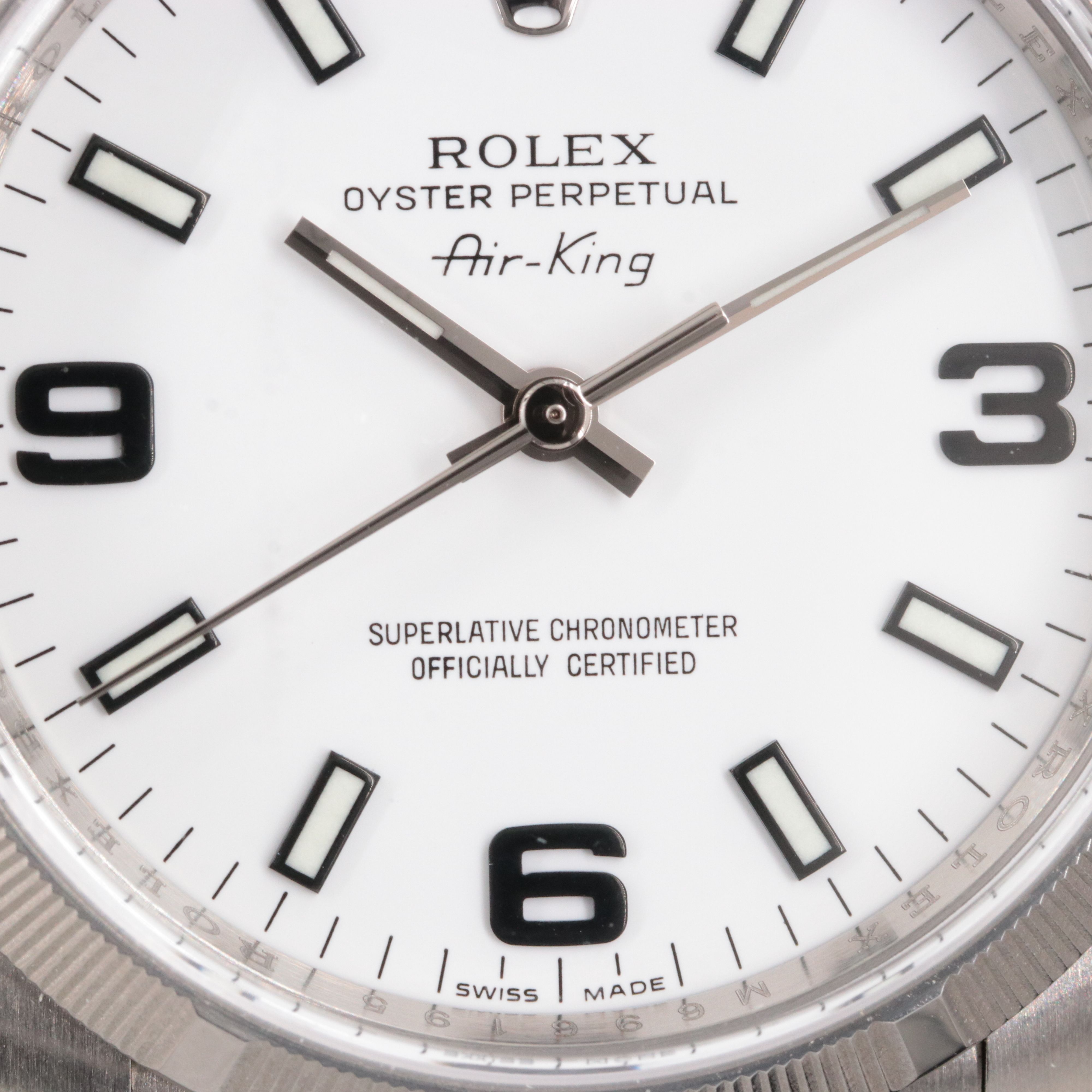 Rolex Air-King 114210 "20 Year Service Award" Watch c.2008