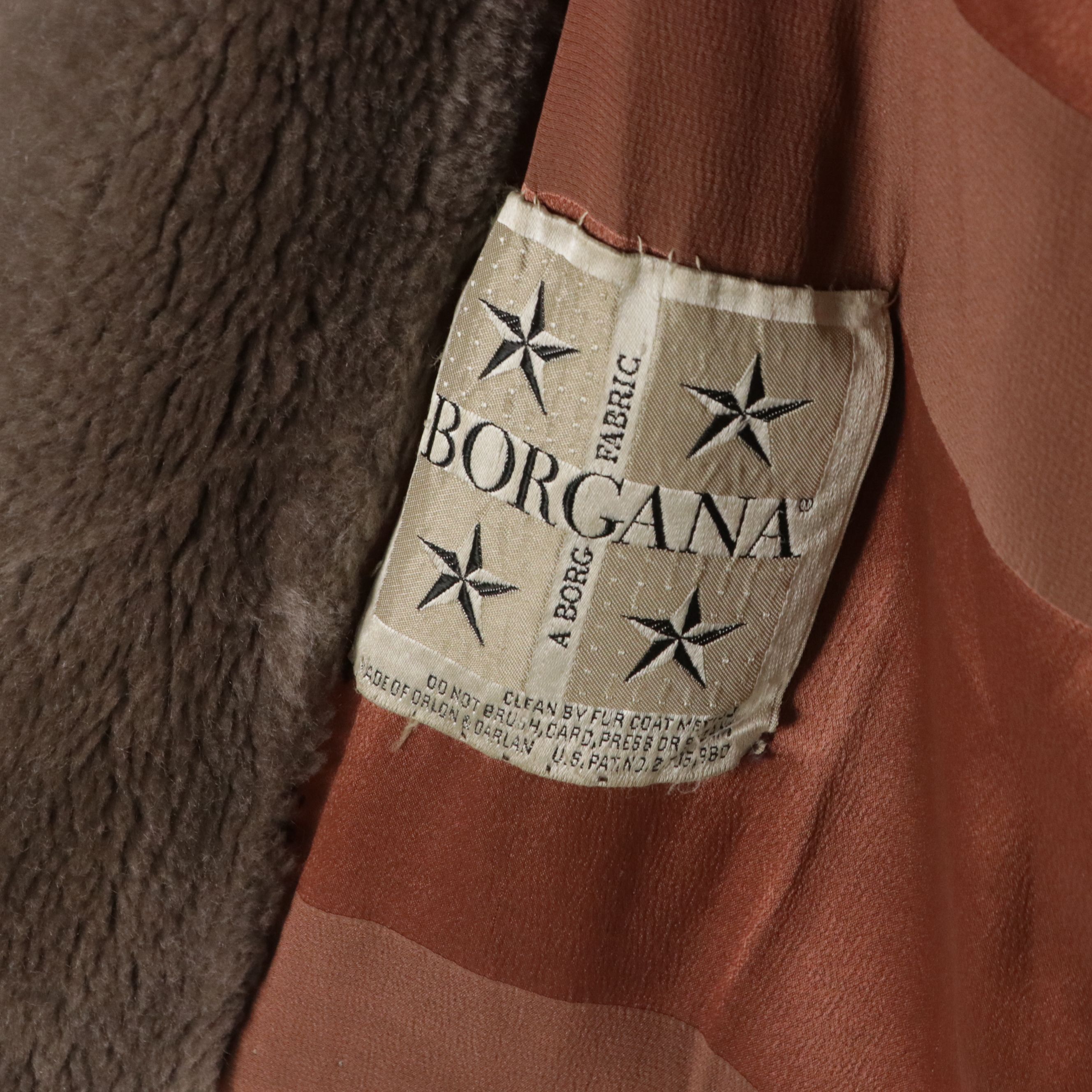 Kraeton Swing Jacket in Borgana Faux Fur Textile, circa 1950