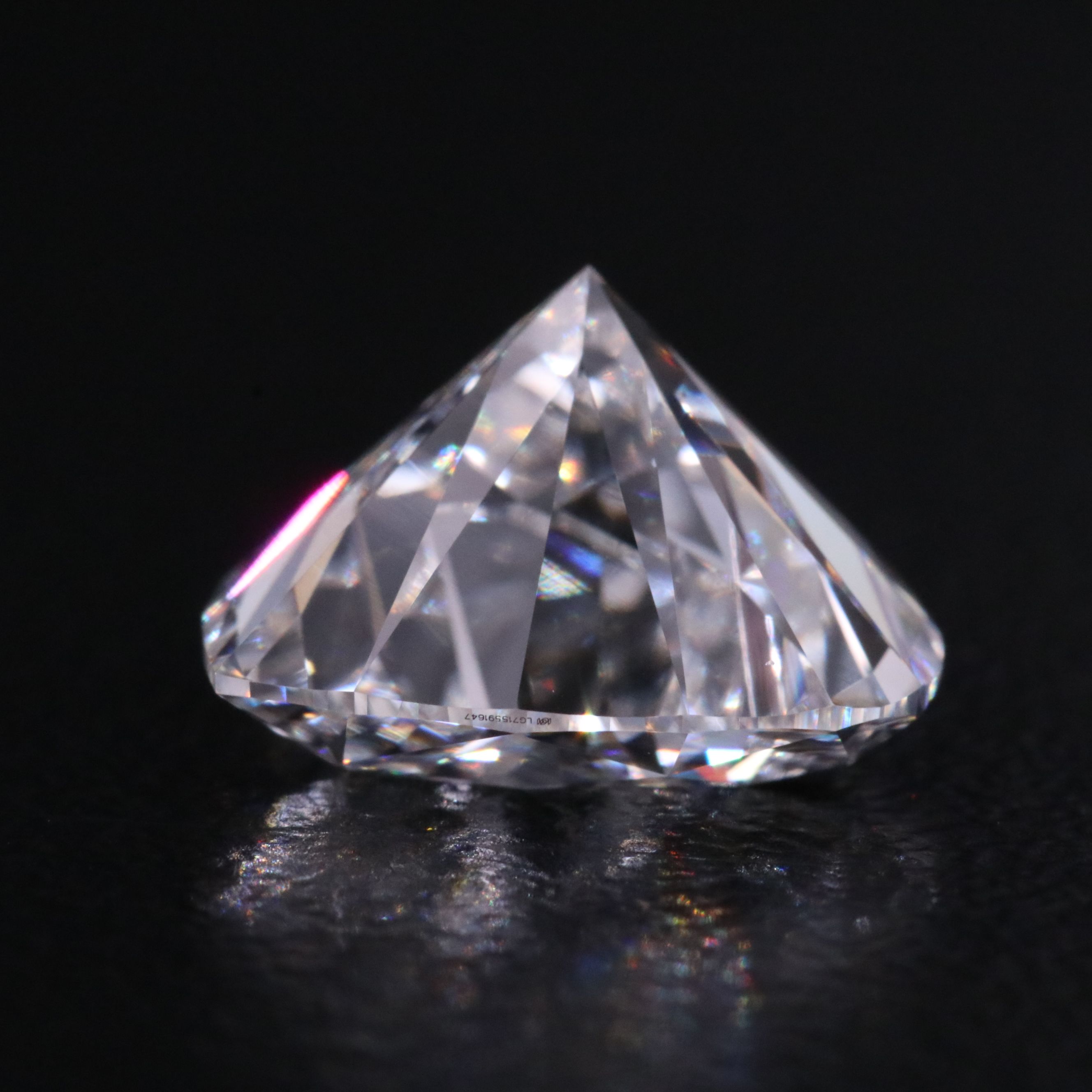 Loose 3.58 CT Lab Grown Diamond with IGI Report