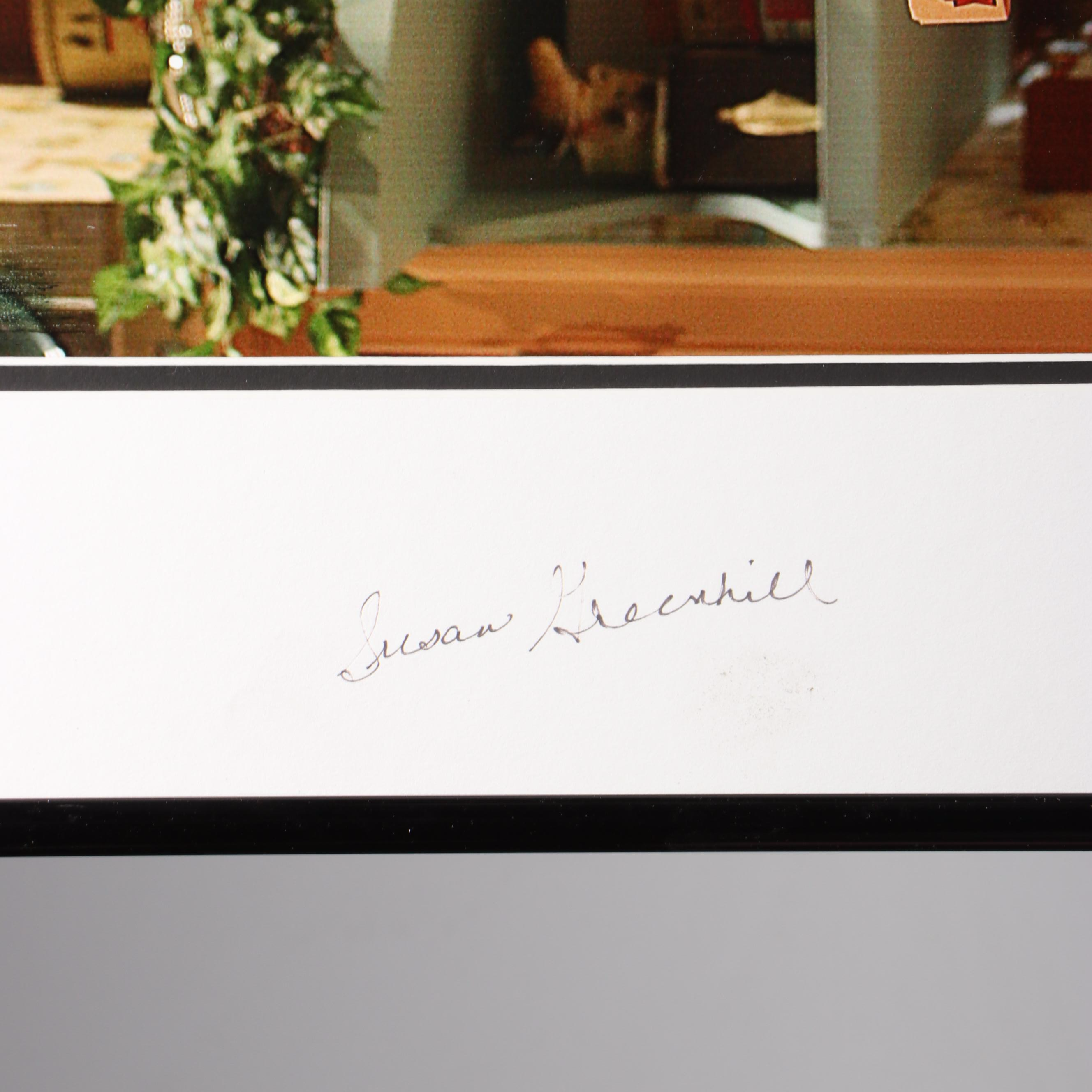 Cast Signed "Dead Accounts" Matted Print, 2012