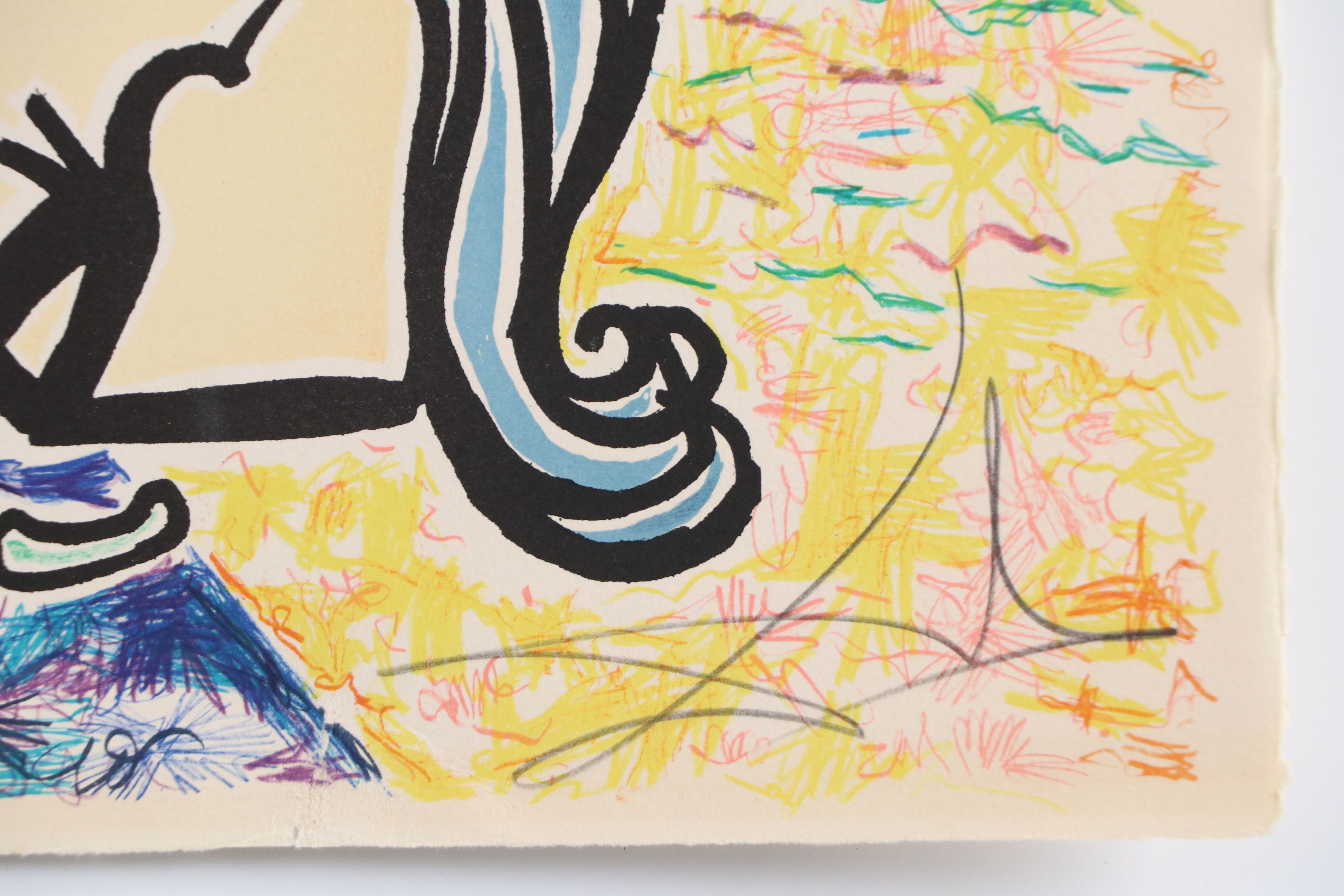 Salvador Dalí Lithograph "L'Hirondelle," 1976