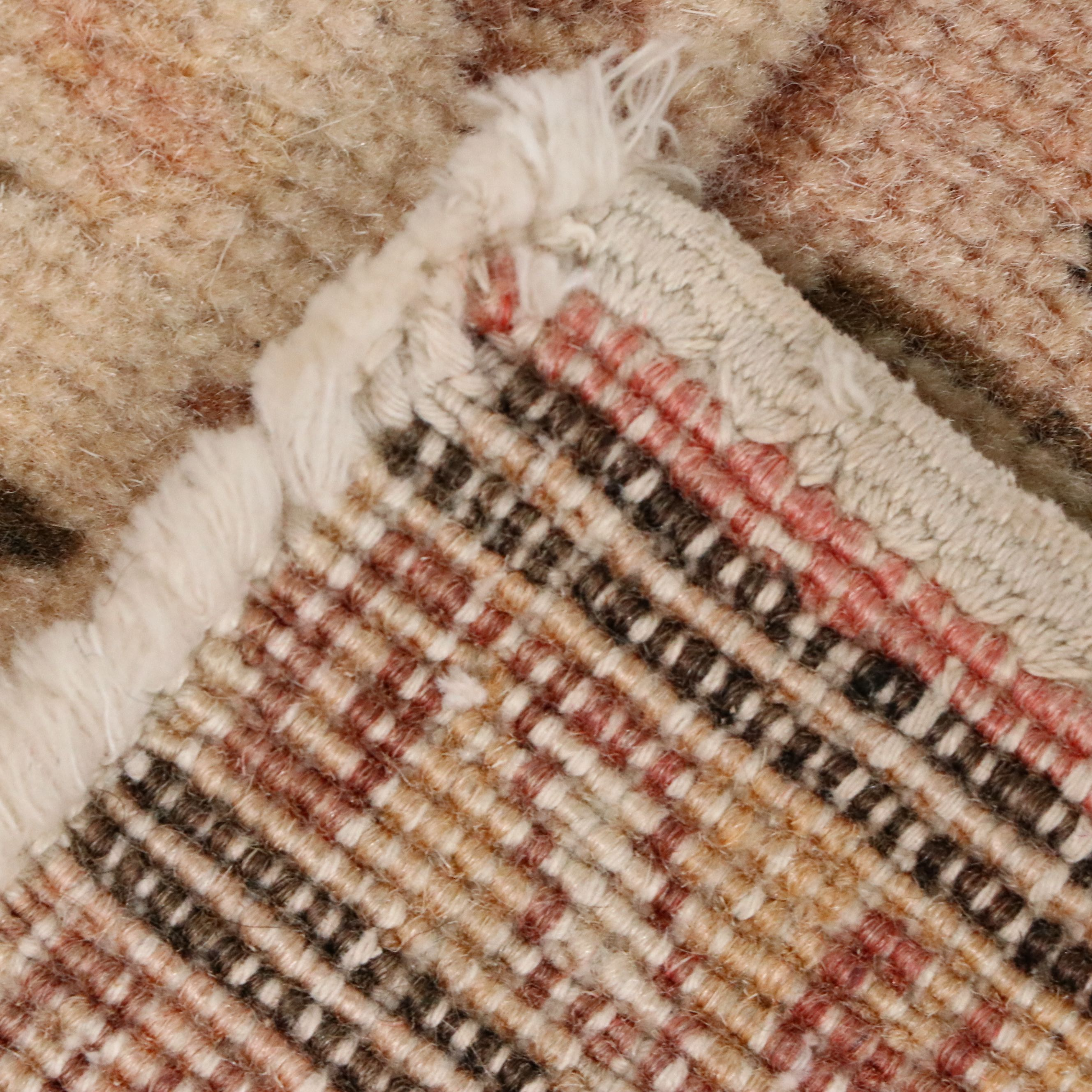 6'6 x 9'11 Hand-Knotted Turkish Oushak Area Rug