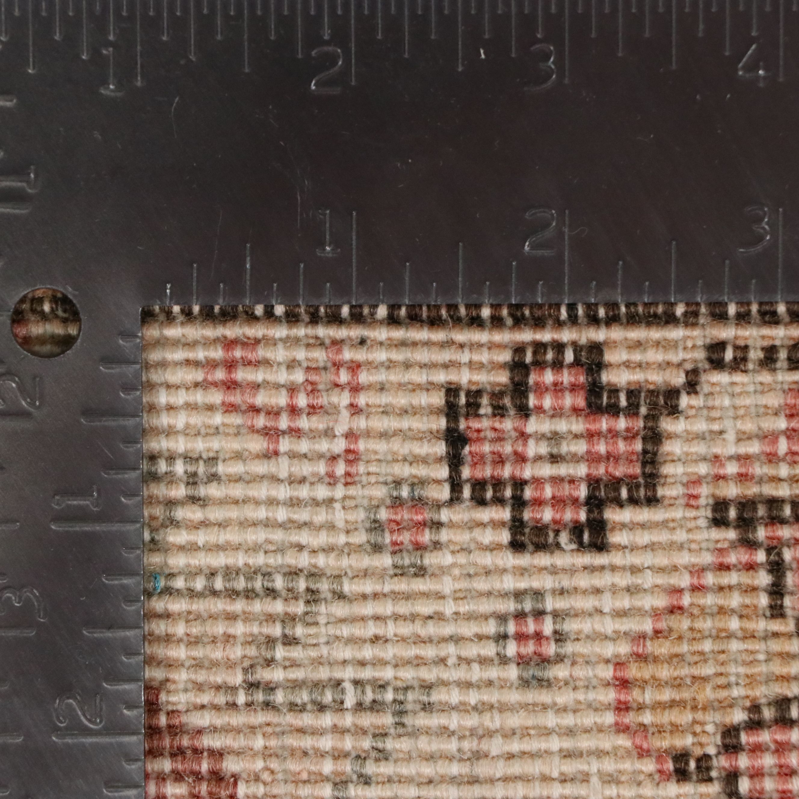 6'6 x 9'11 Hand-Knotted Turkish Oushak Area Rug