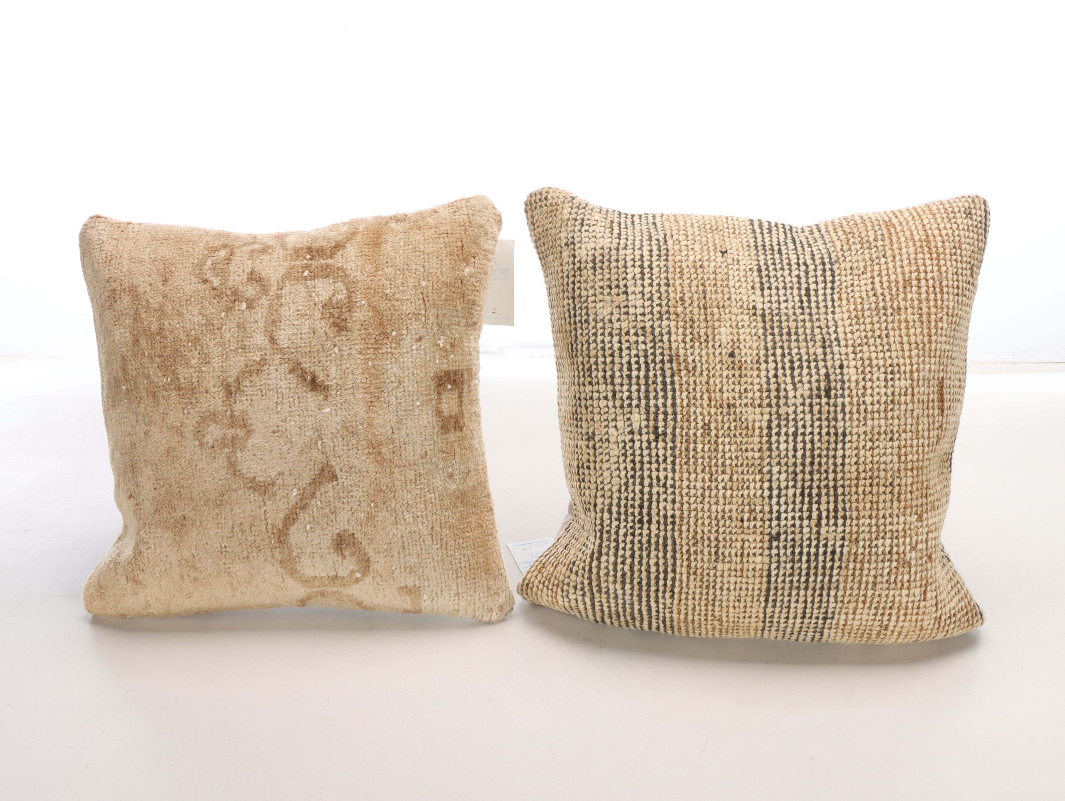 Turkish Wool and Cotton Accent Pillows