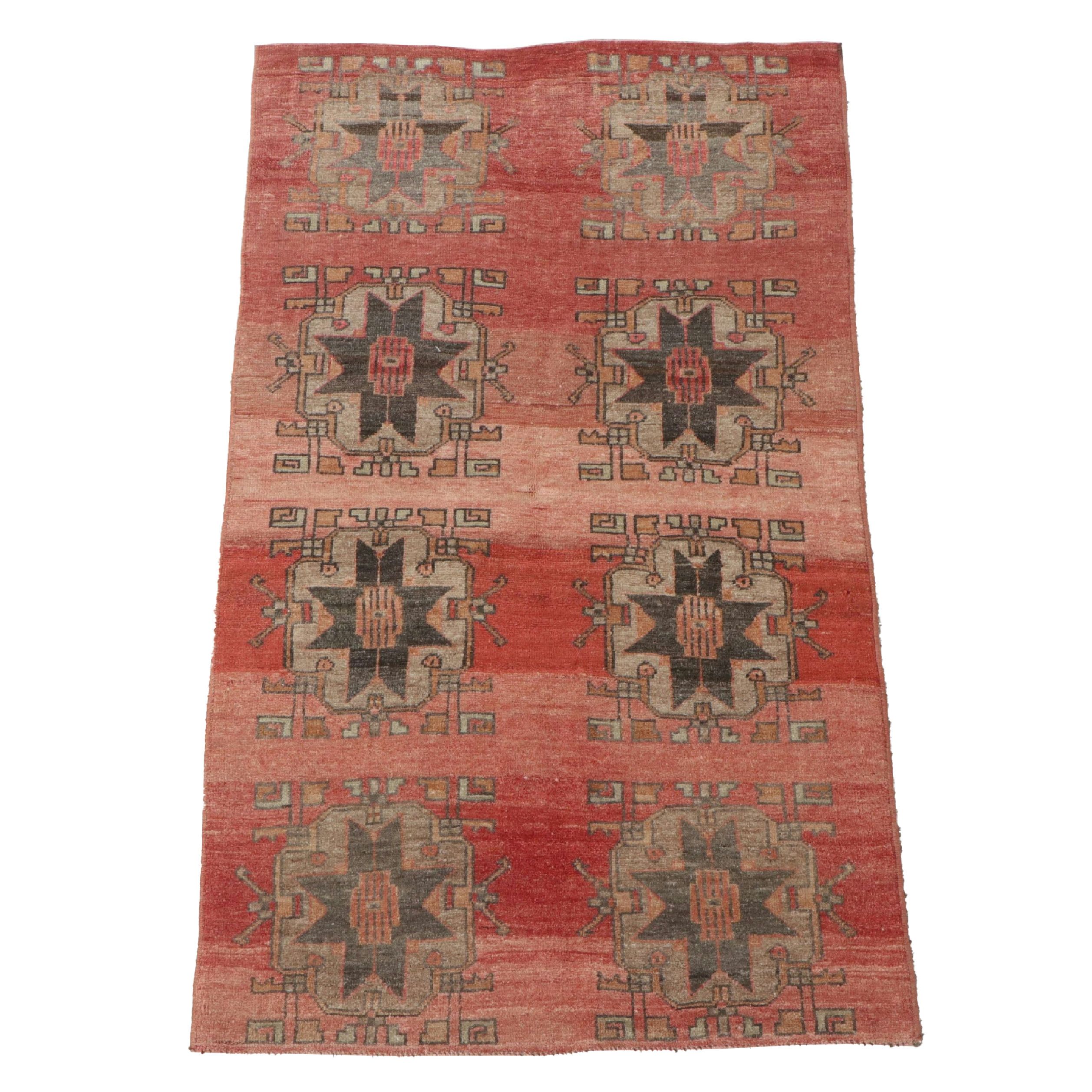 3'1 x 5'6 Hand-Knotted Turkish Oushak Area Rug