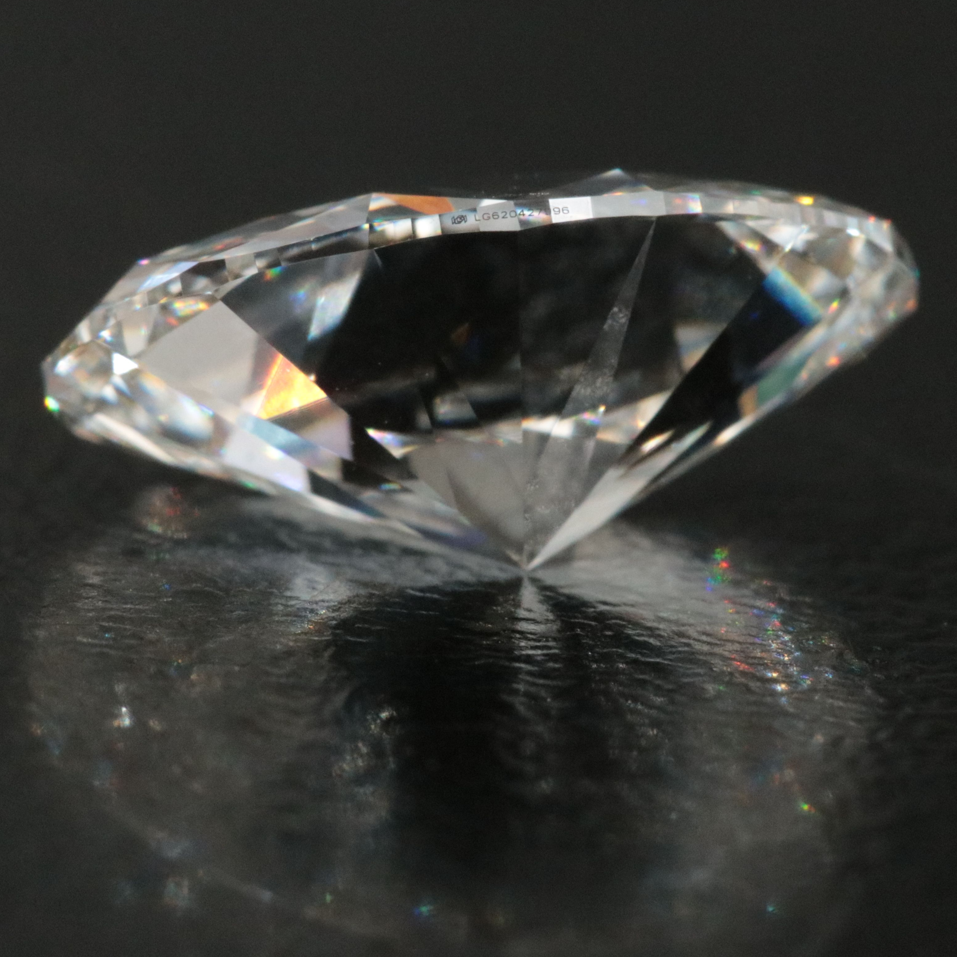 Loose 2.96 CT Lab Grown Diamond with IGI Report