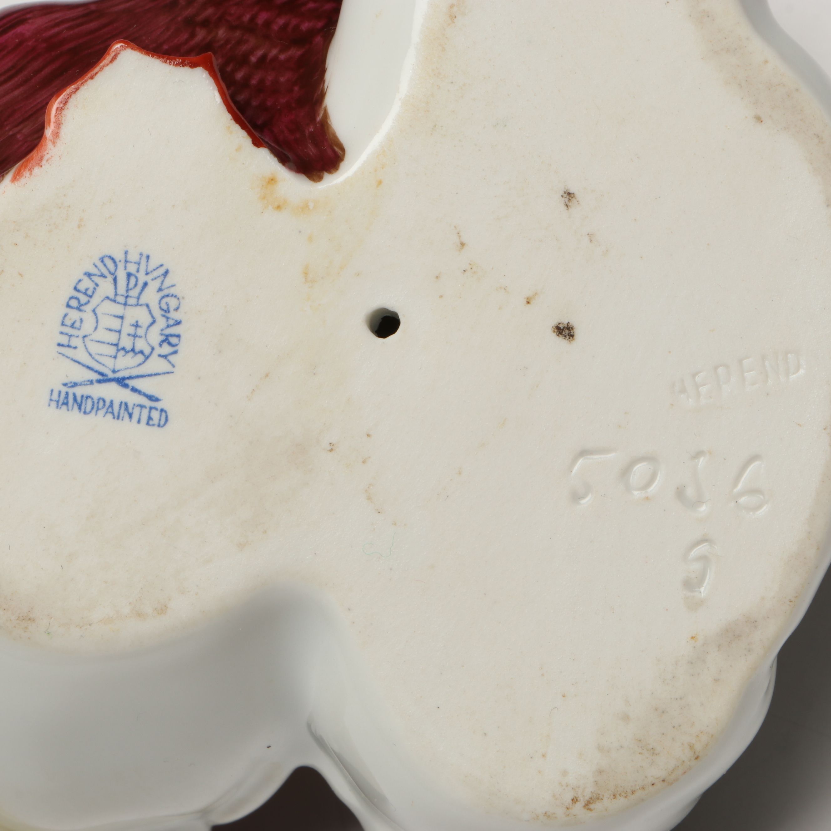 Herend Natural "Pair of Ducks" Porcelain Figurine