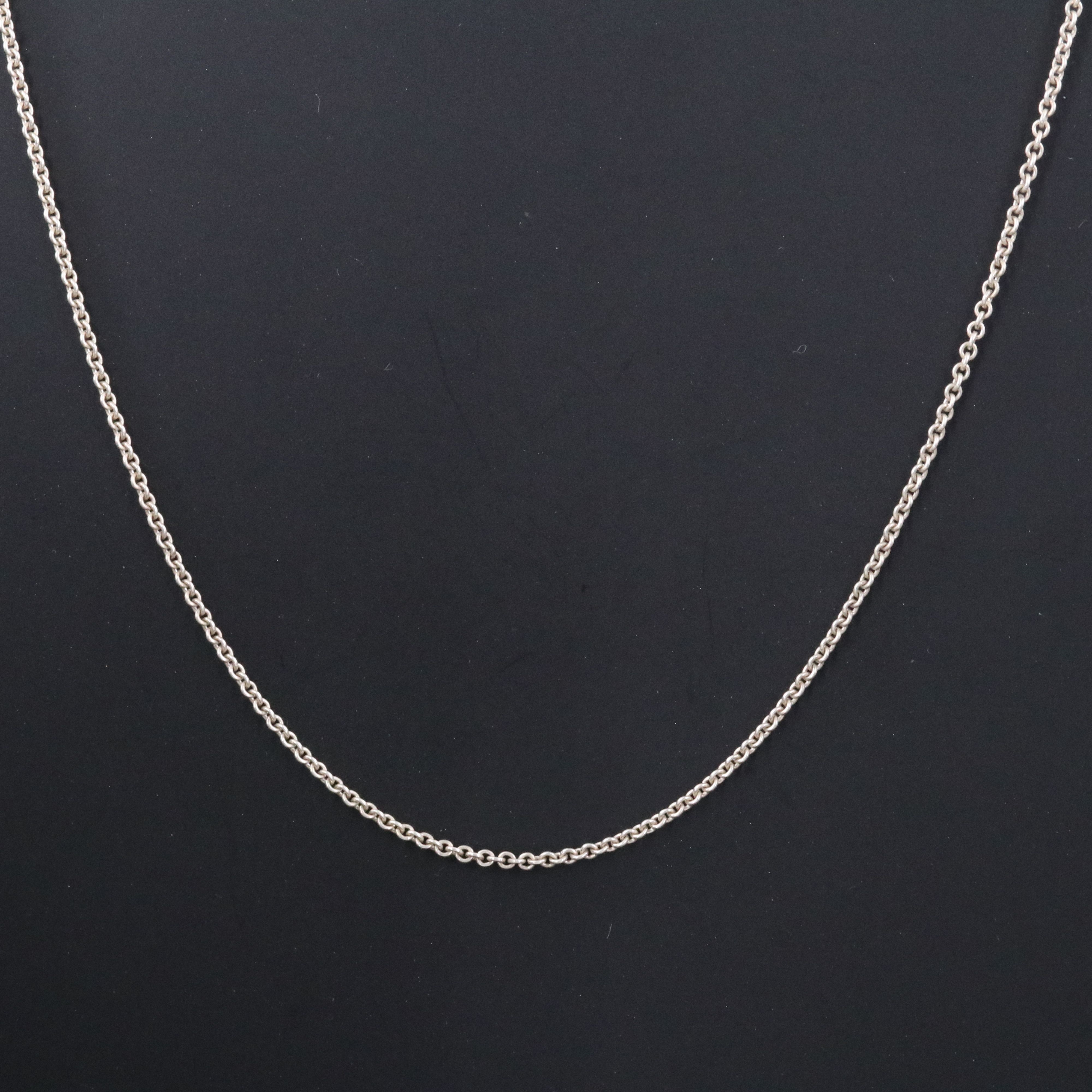 Tiffany & Co. Rolo Chain Necklace