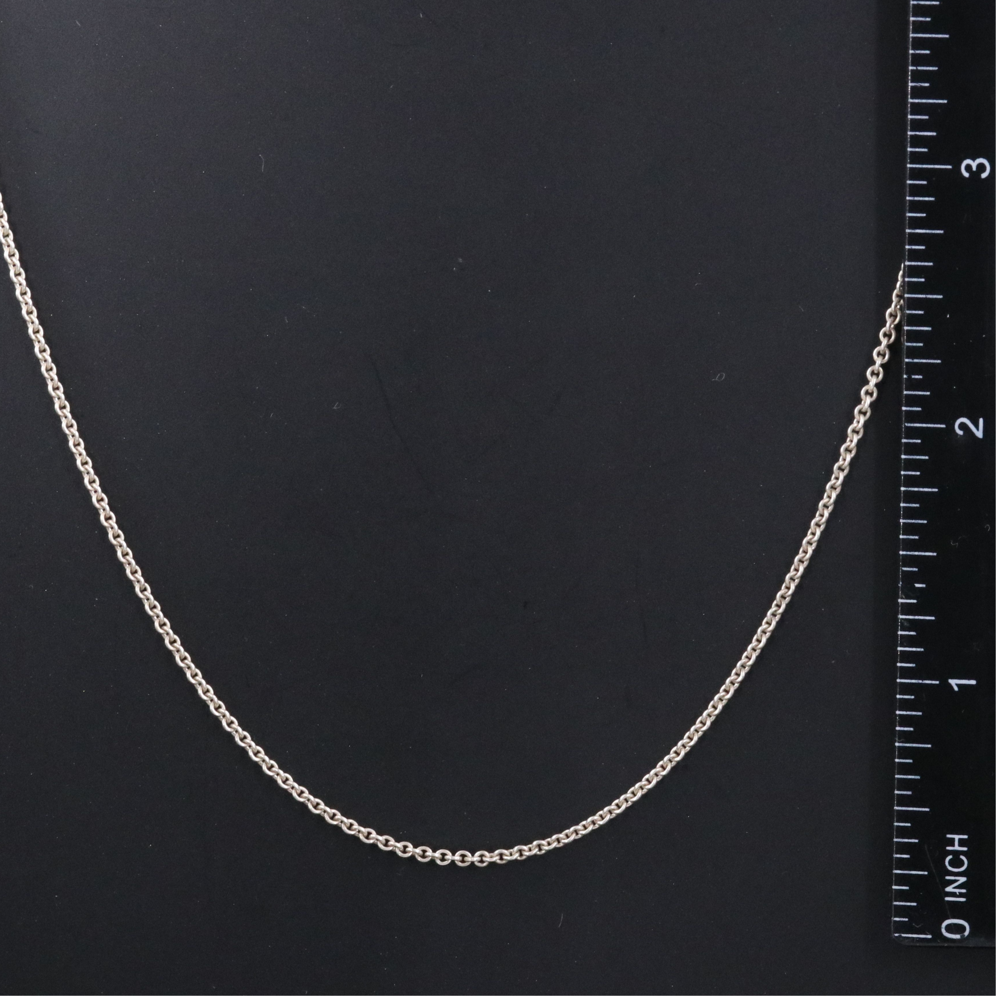Tiffany & Co. Rolo Chain Necklace