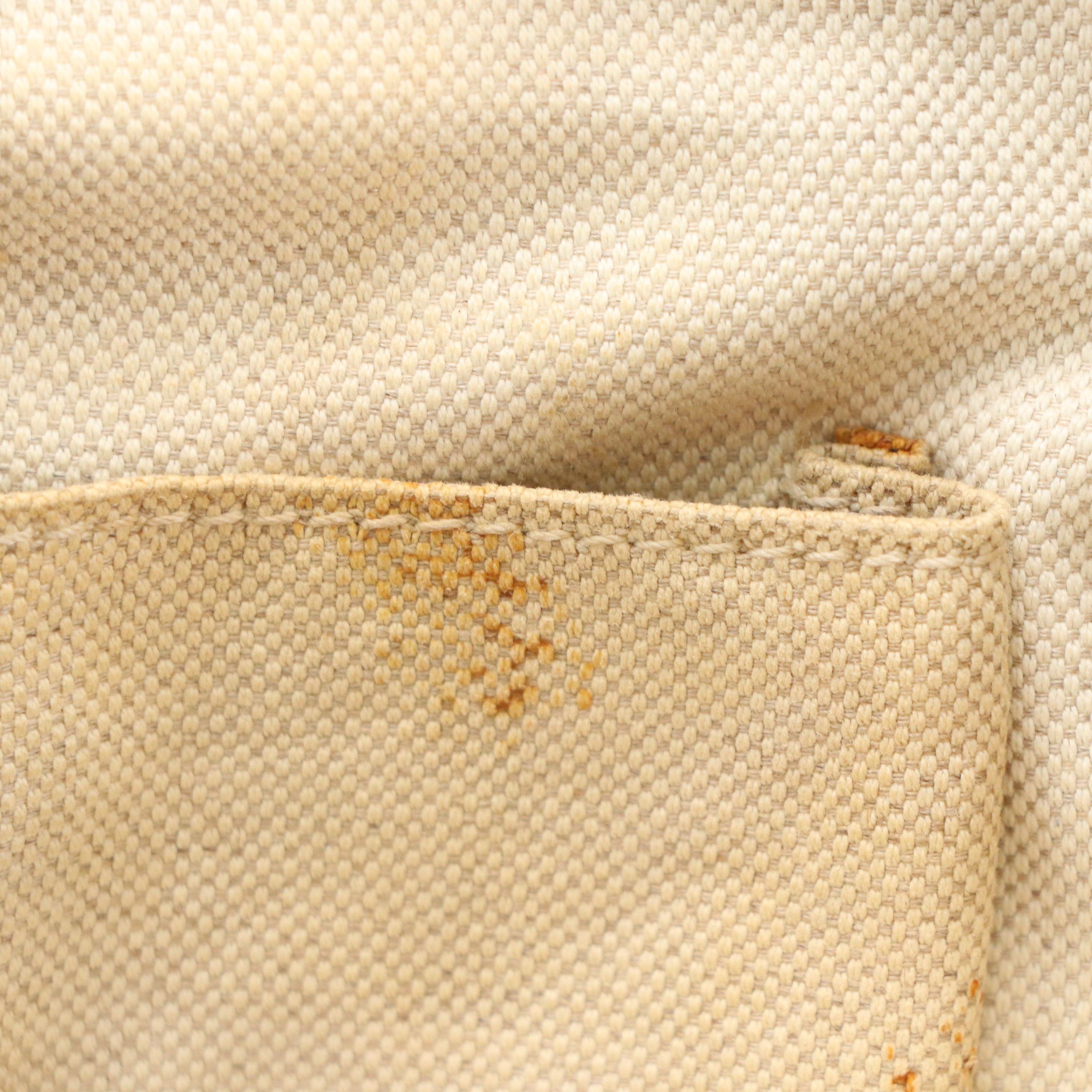 Gucci Bamboo Handle Front Pocket Bag in GG Canvas in Burgundy Calfskin Leather