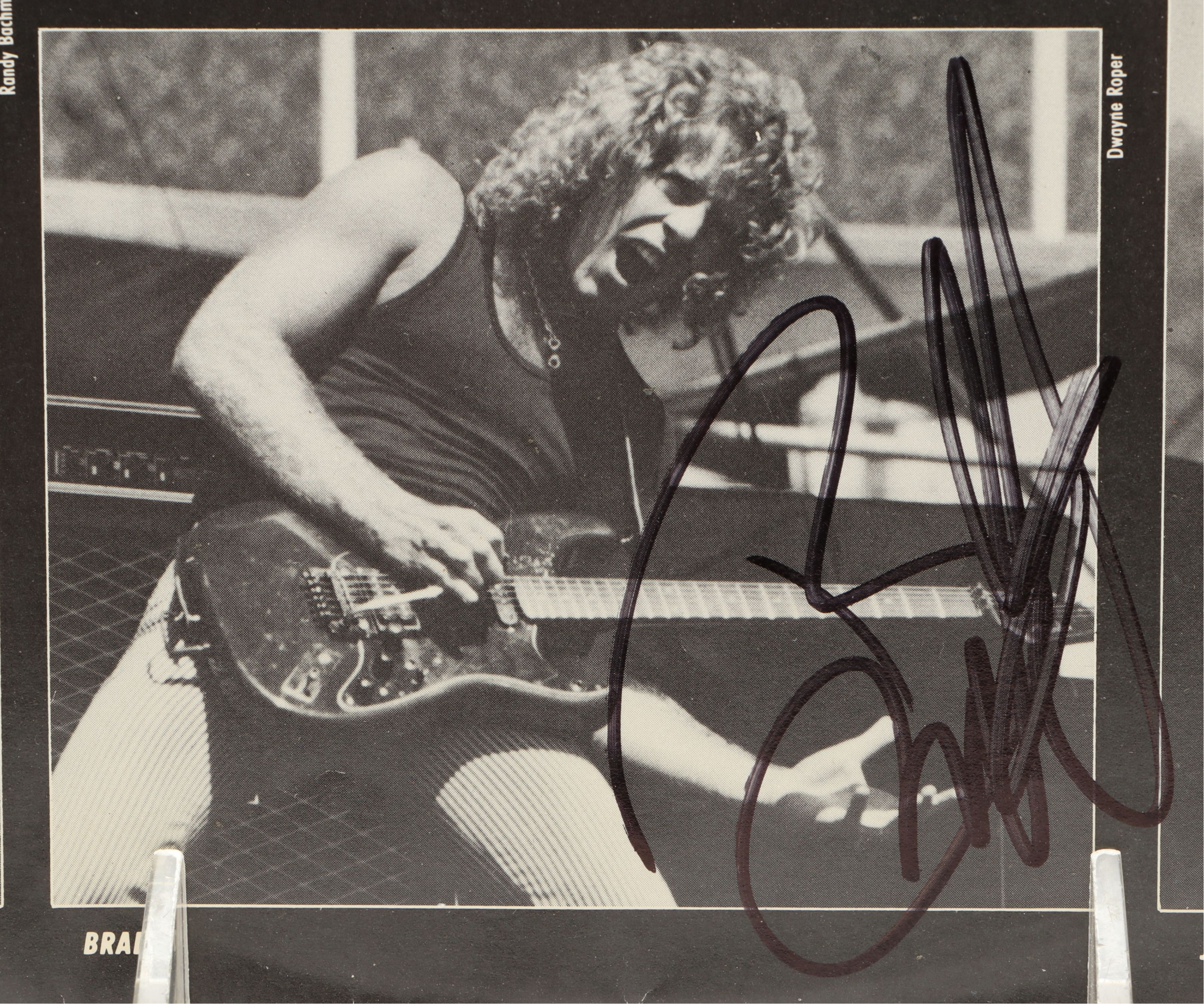 Signed Night Ranger "Midnight Madness" Record Sleeve and Inner Sleeve