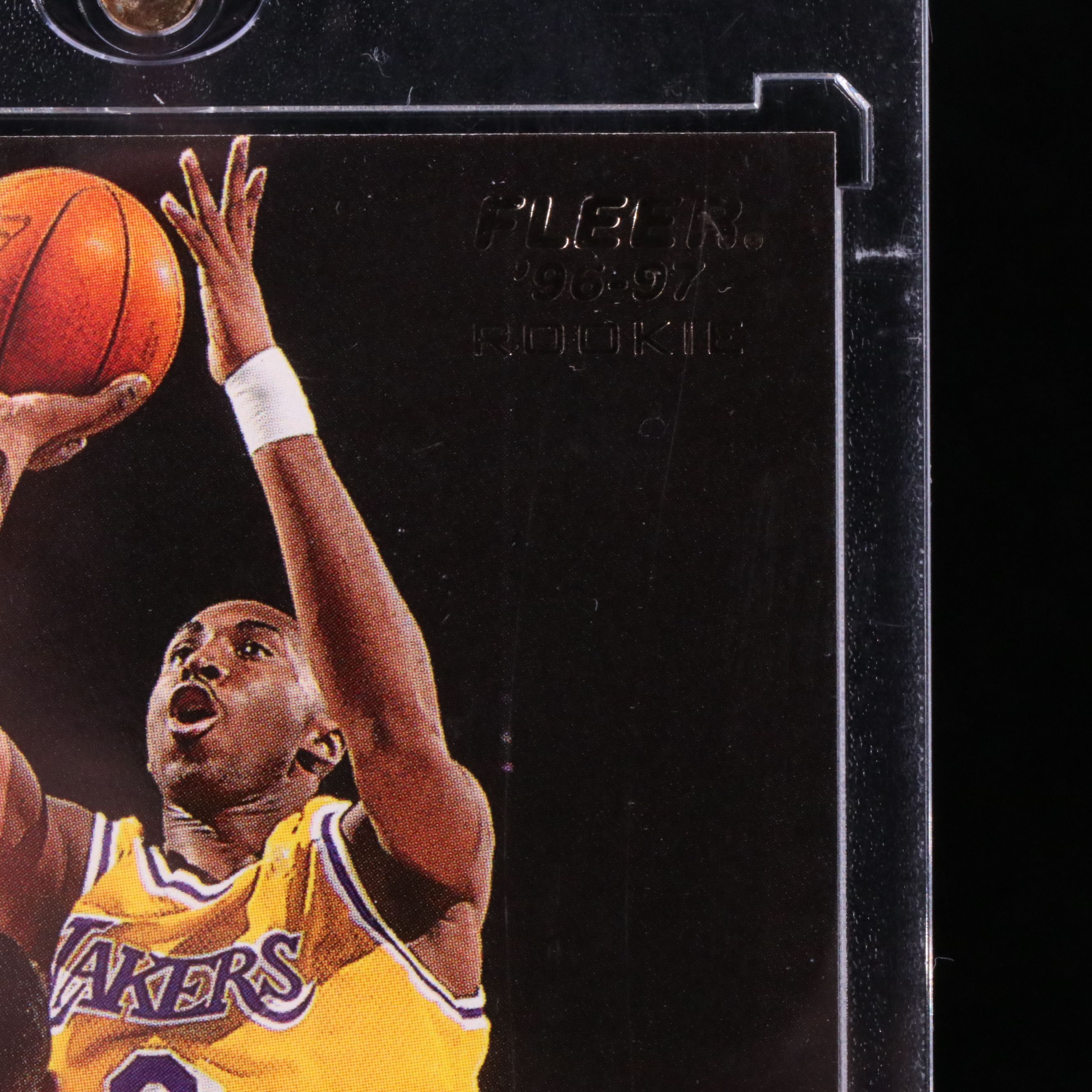 1996-97 Fleer Kobe Bryant Los Angeles Lakers Rookie Basketball Card