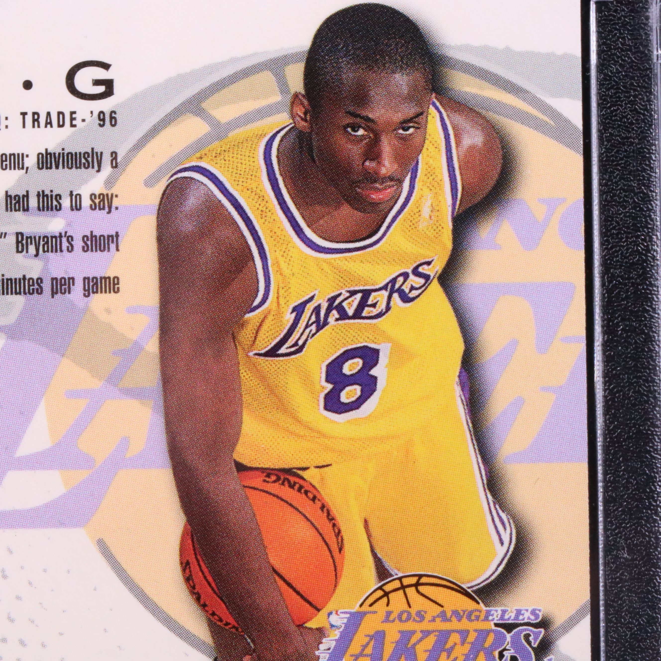 1996-97 Fleer Kobe Bryant Los Angeles Lakers Rookie Basketball Card