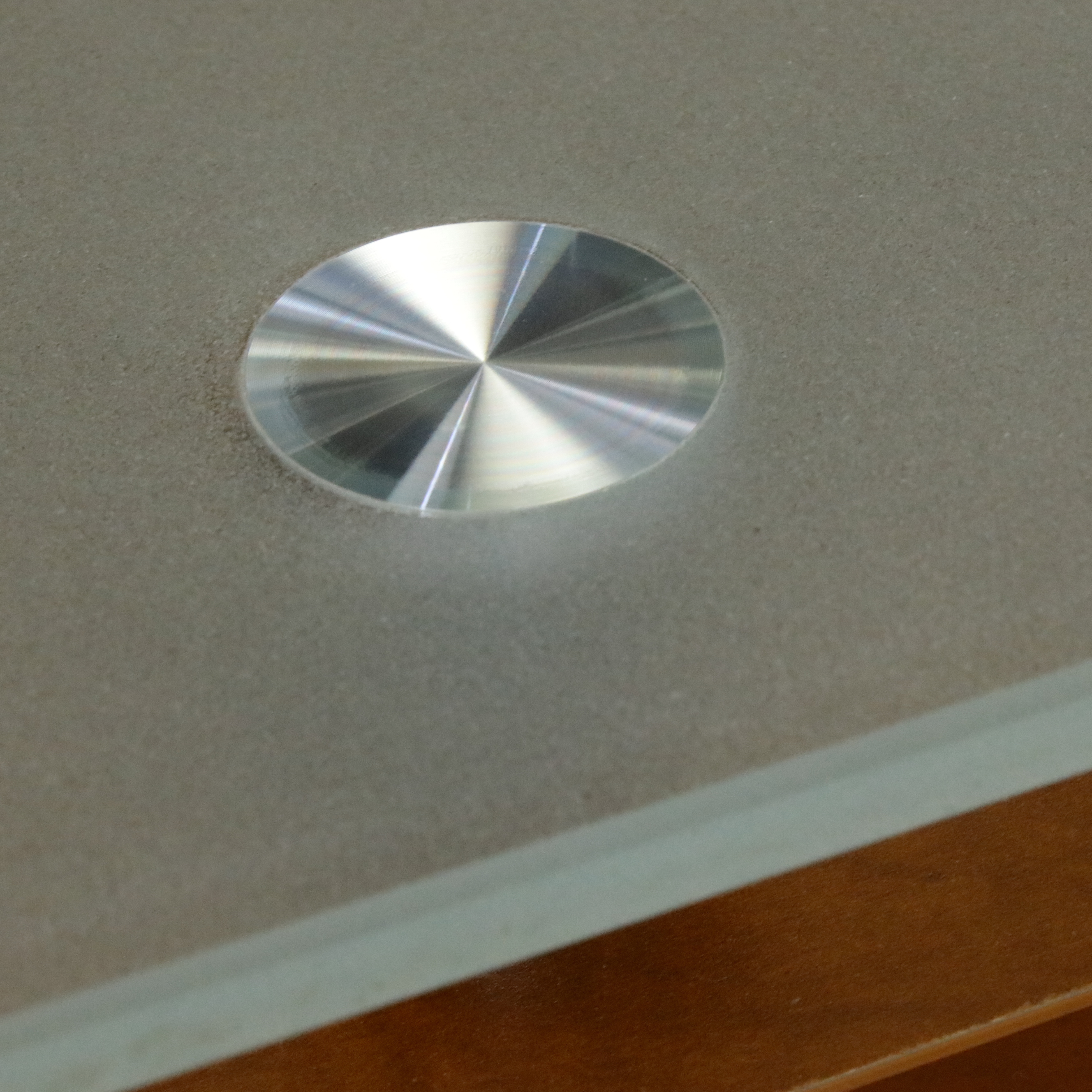 Contemporary Commercial Reception Desk with Glass Reception Desk