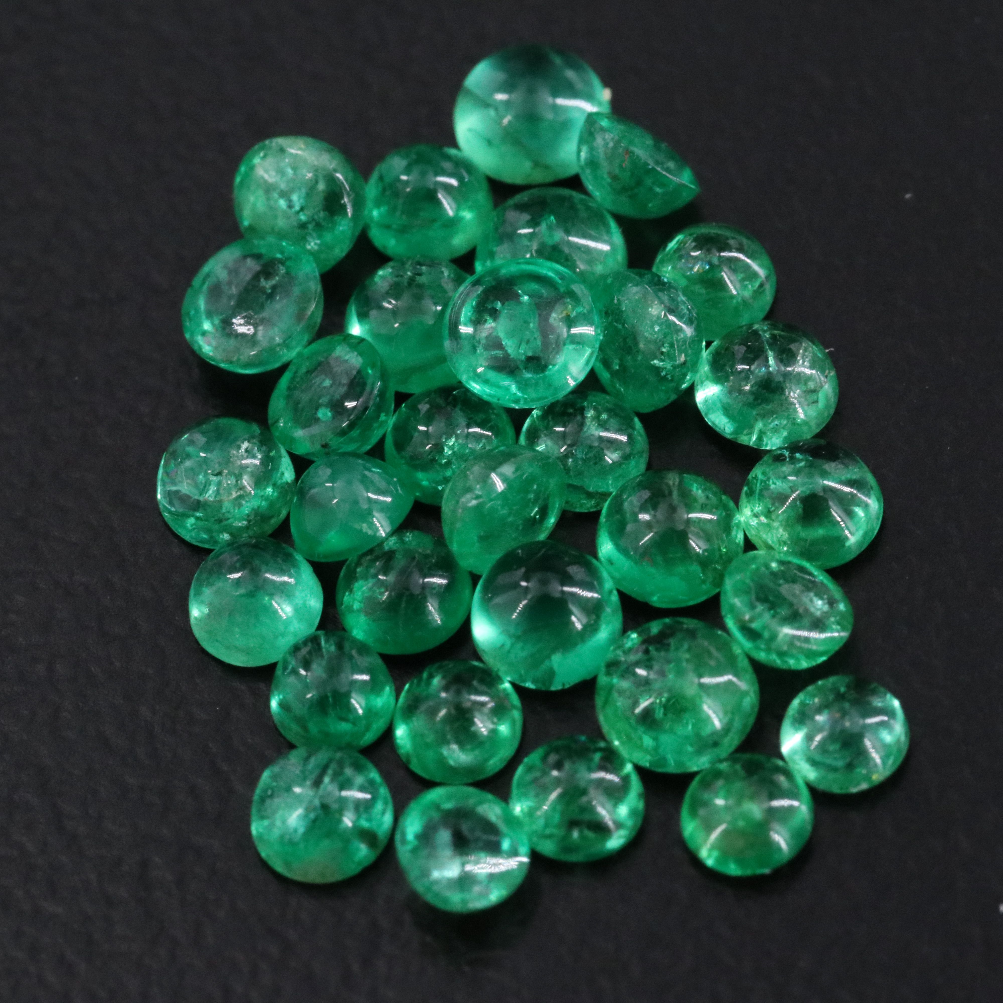 Loose 3.84 CTW Emeralds