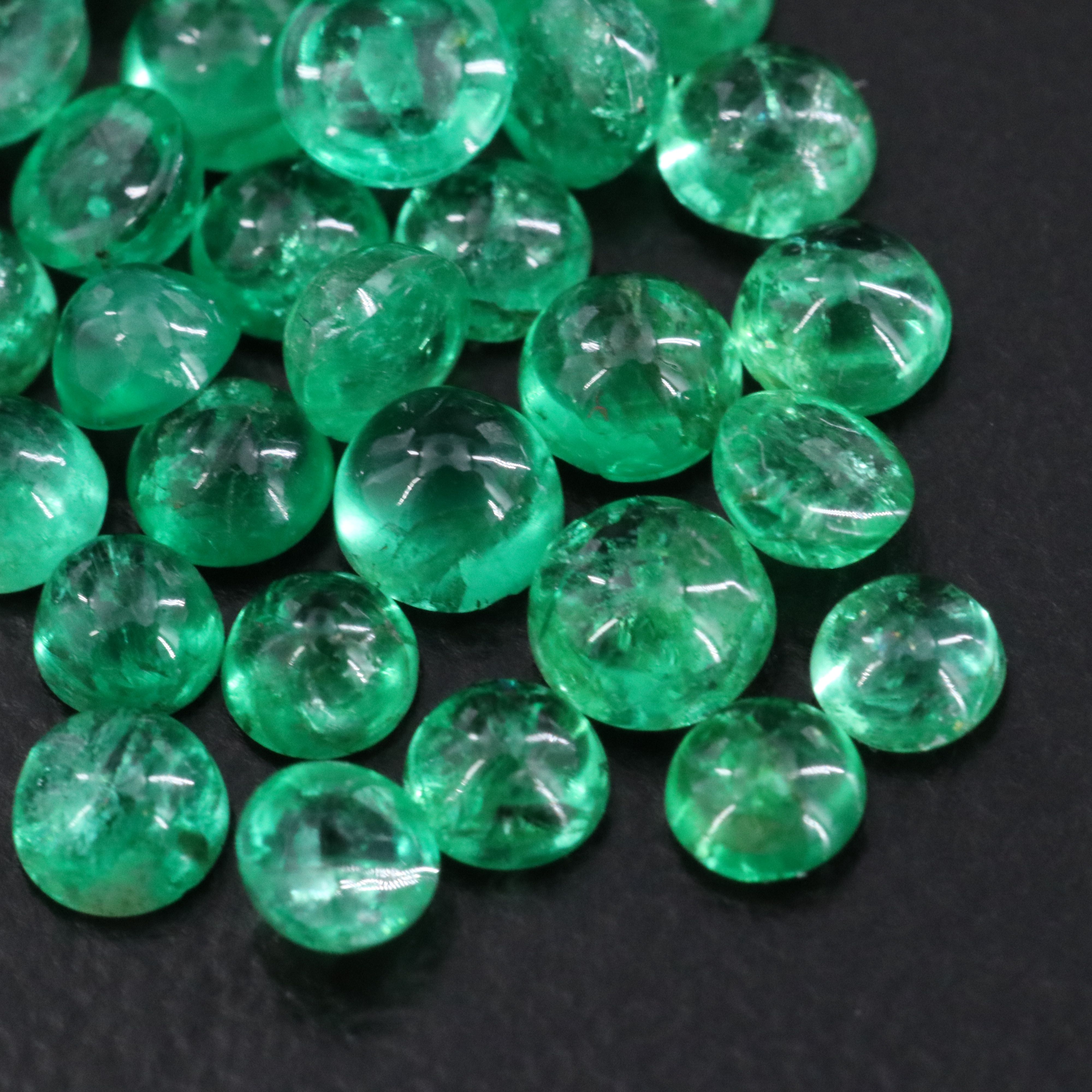 Loose 3.84 CTW Emeralds