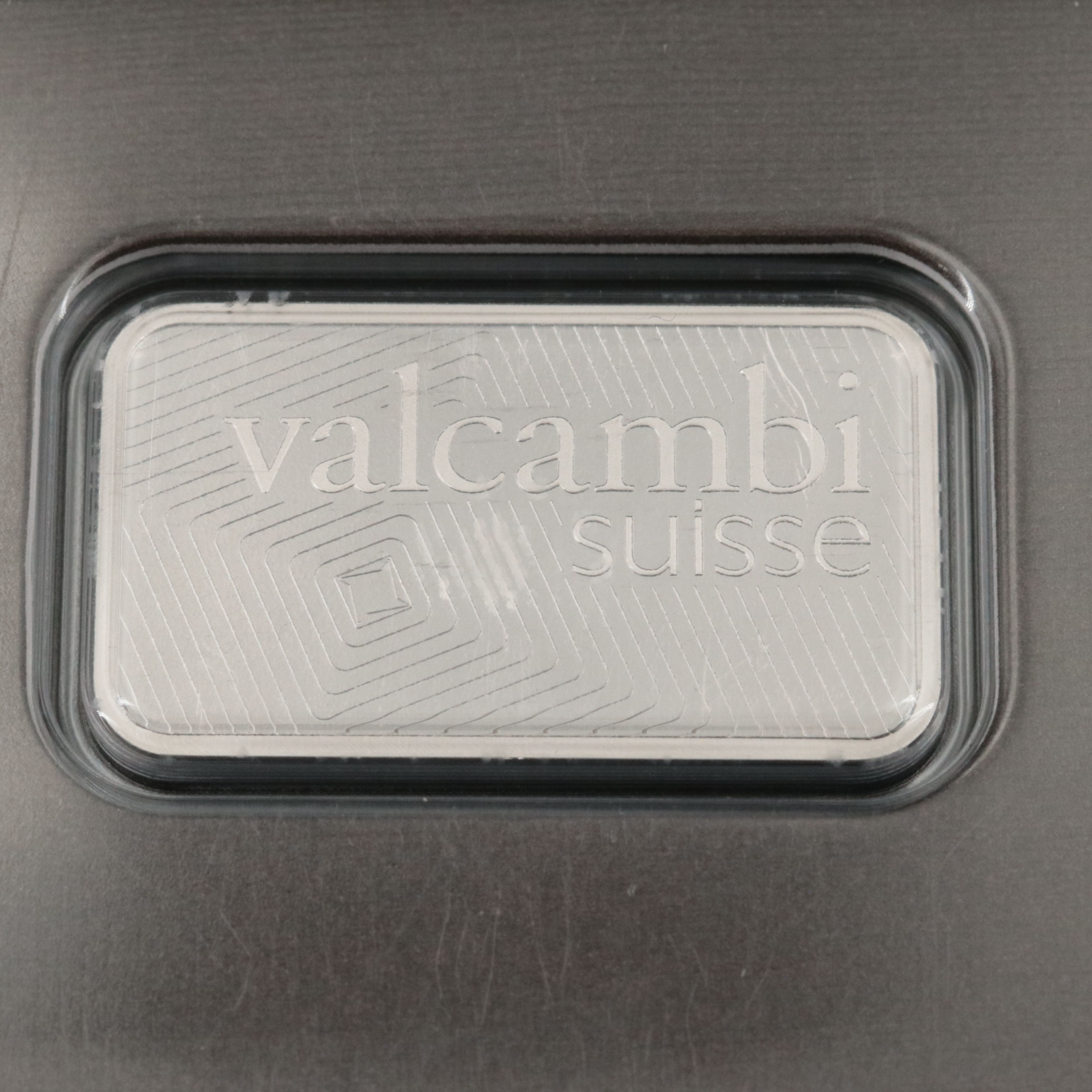 Valcambi Suisse Twenty Gram .9995 Platinum Bar
