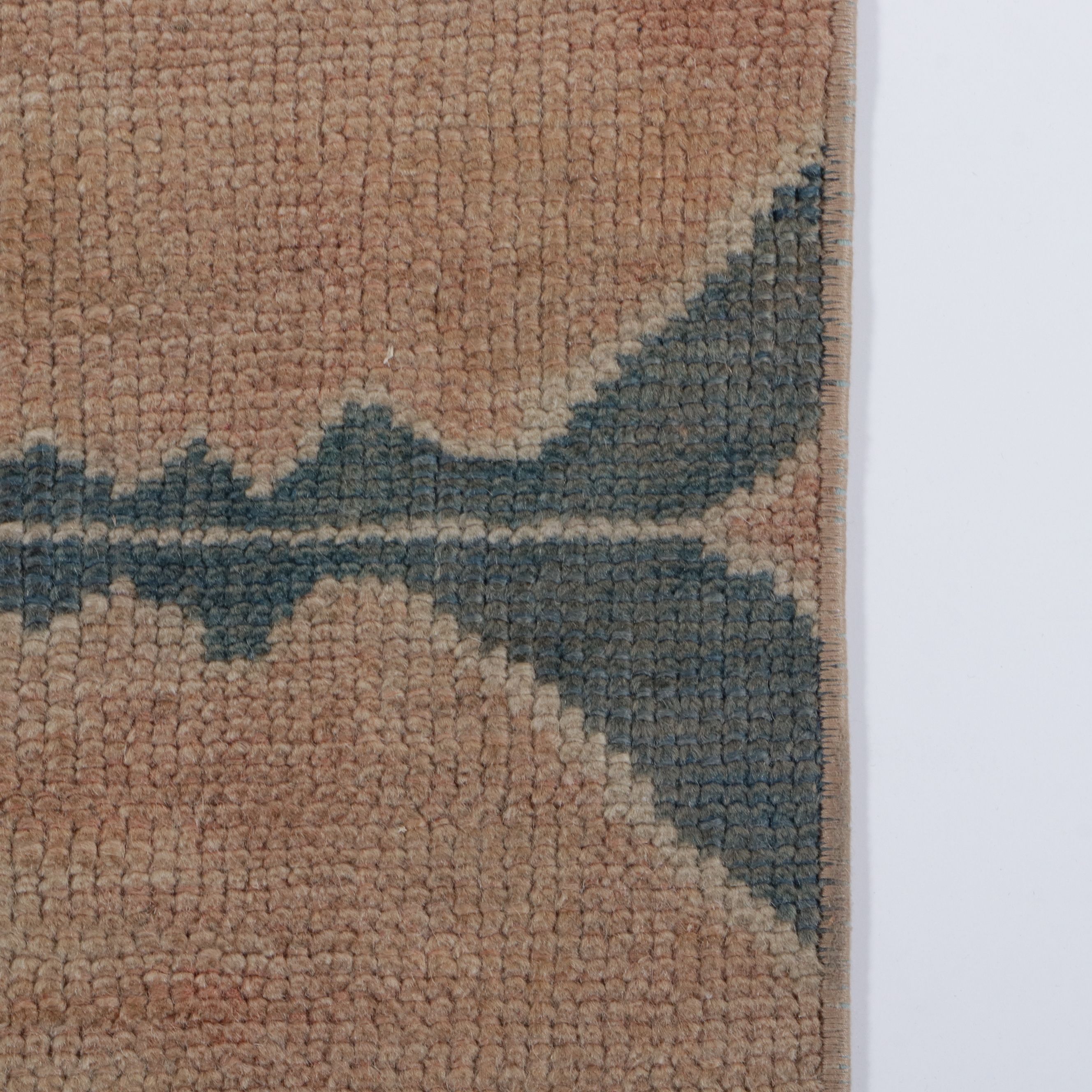 2'9 x 4'10 Hand-Knotted Turkish Oushak Accent Rug