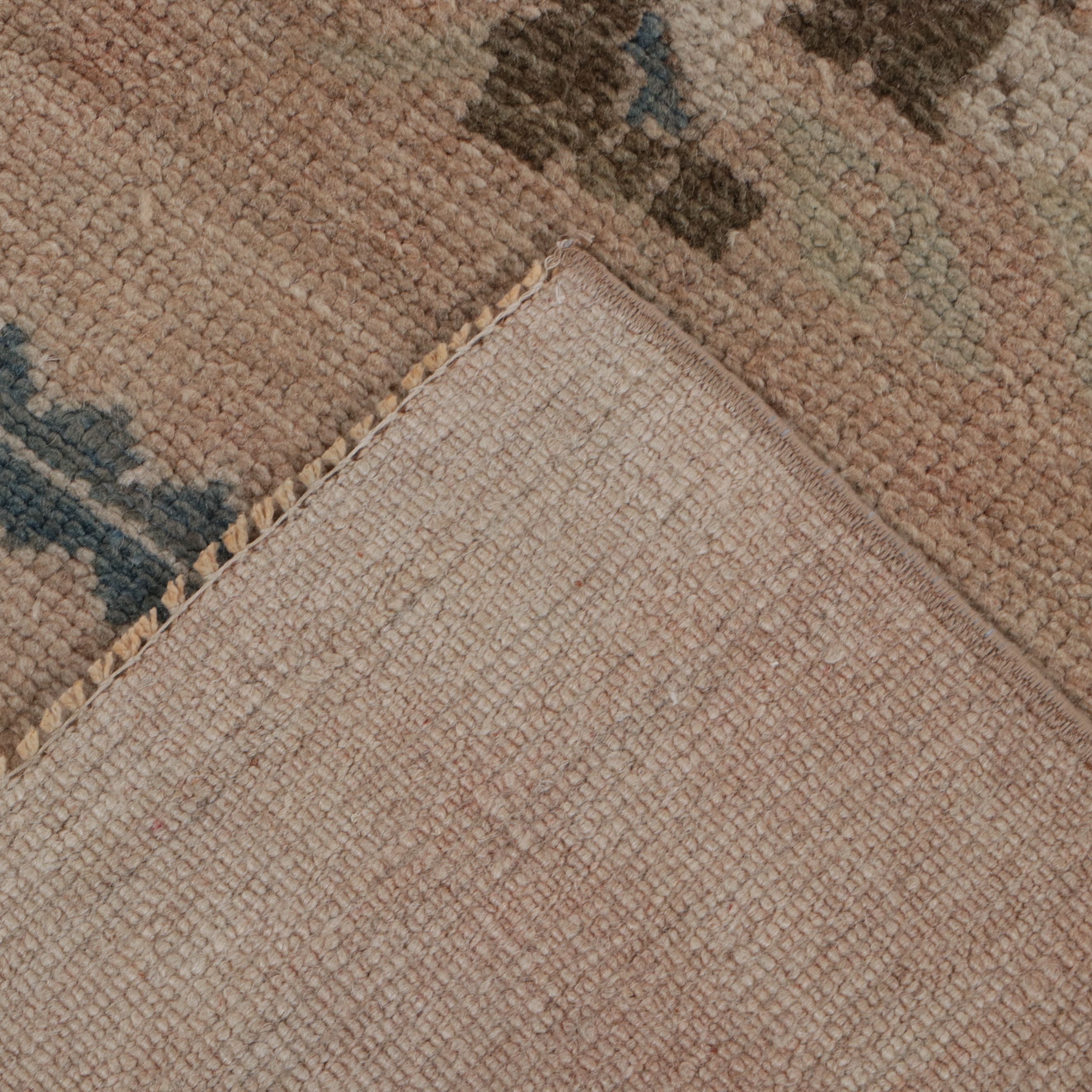 2'9 x 4'10 Hand-Knotted Turkish Oushak Accent Rug