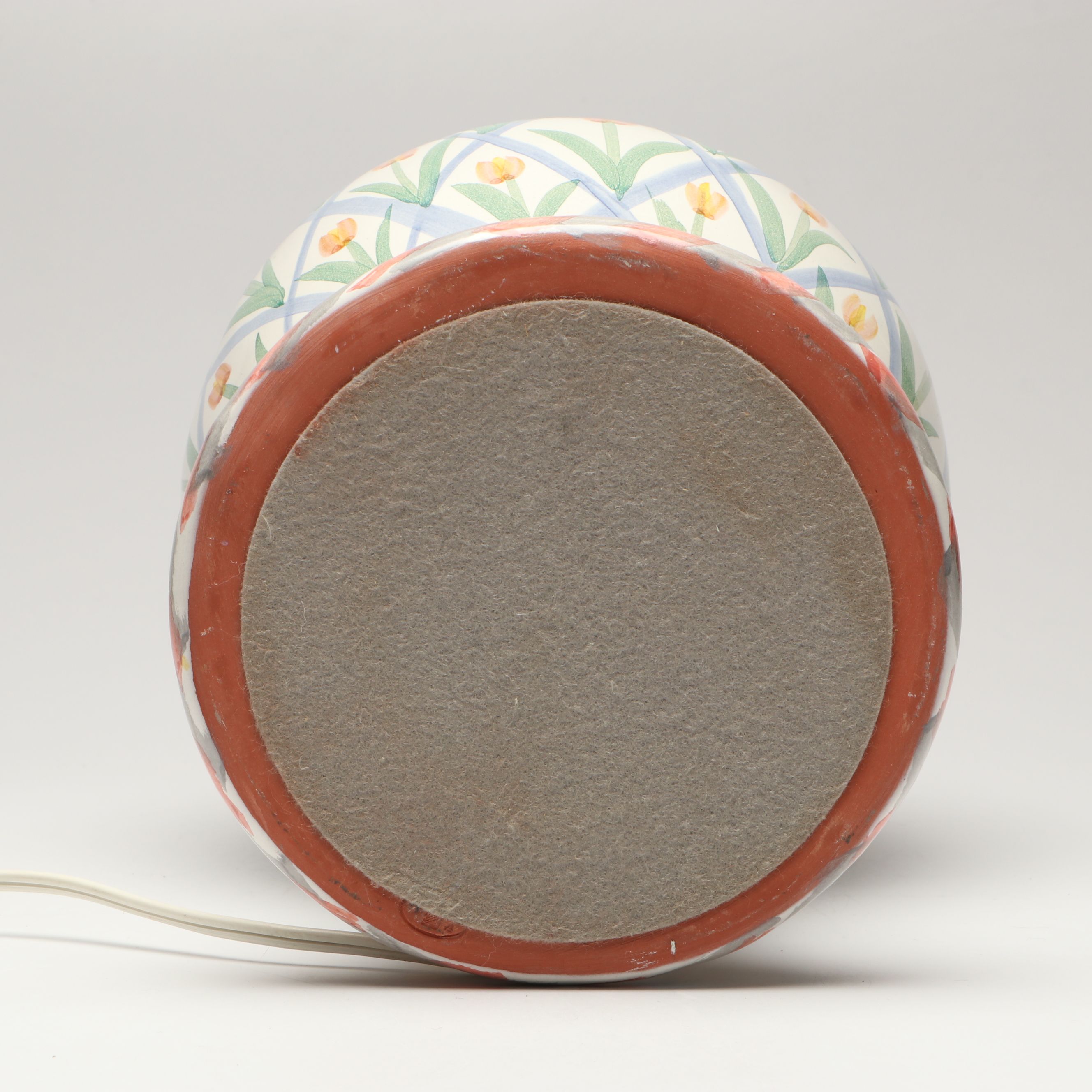 MacKenzie-Childs "Aalsmeer" Ceramic Table Lamp, Late 20th/Early 21st Century