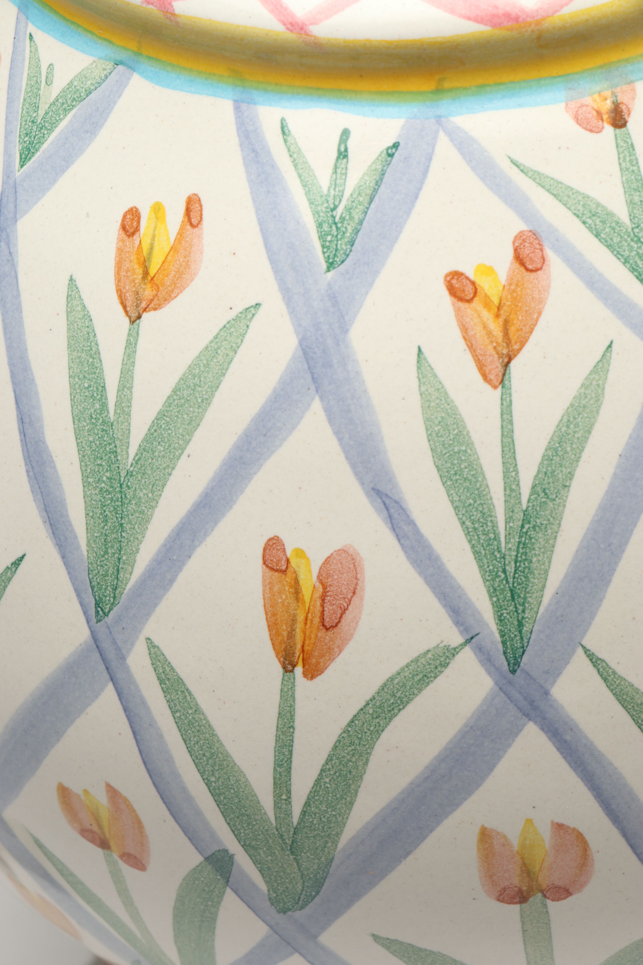 MacKenzie-Childs "Aalsmeer" Ceramic Table Lamp, Late 20th/Early 21st Century