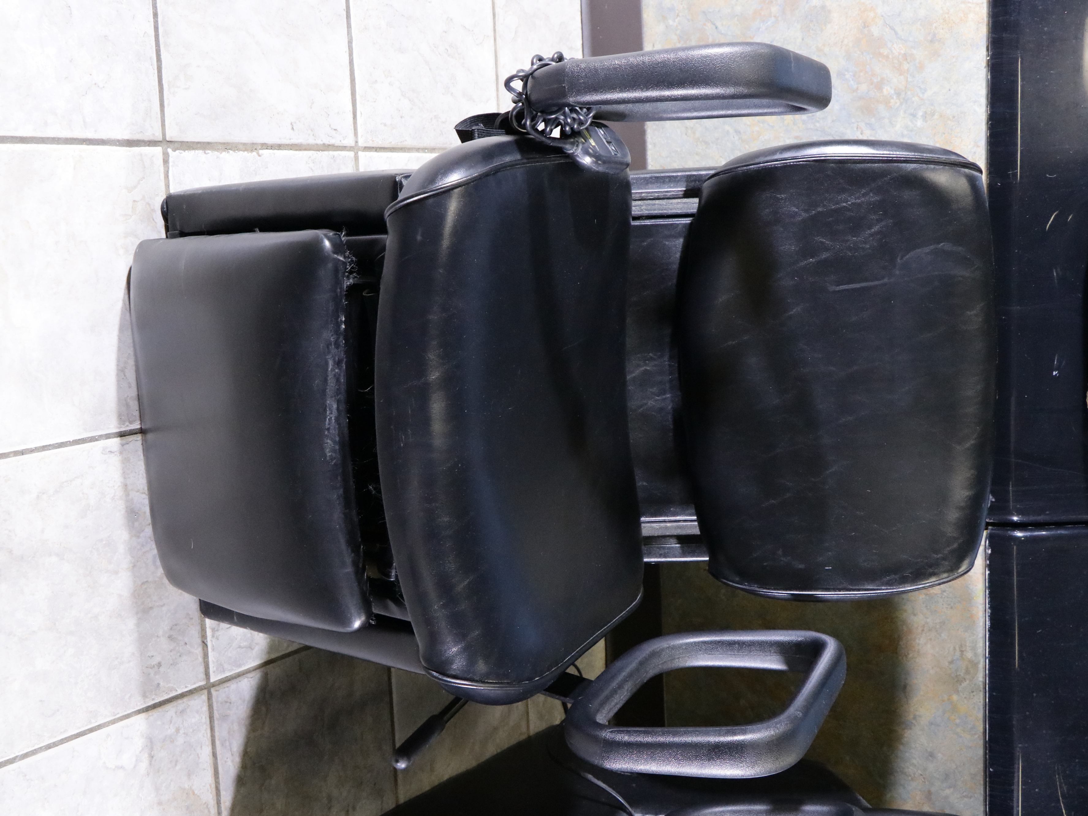 Set of Three Collins Reclining Salon Shampoo Chairs