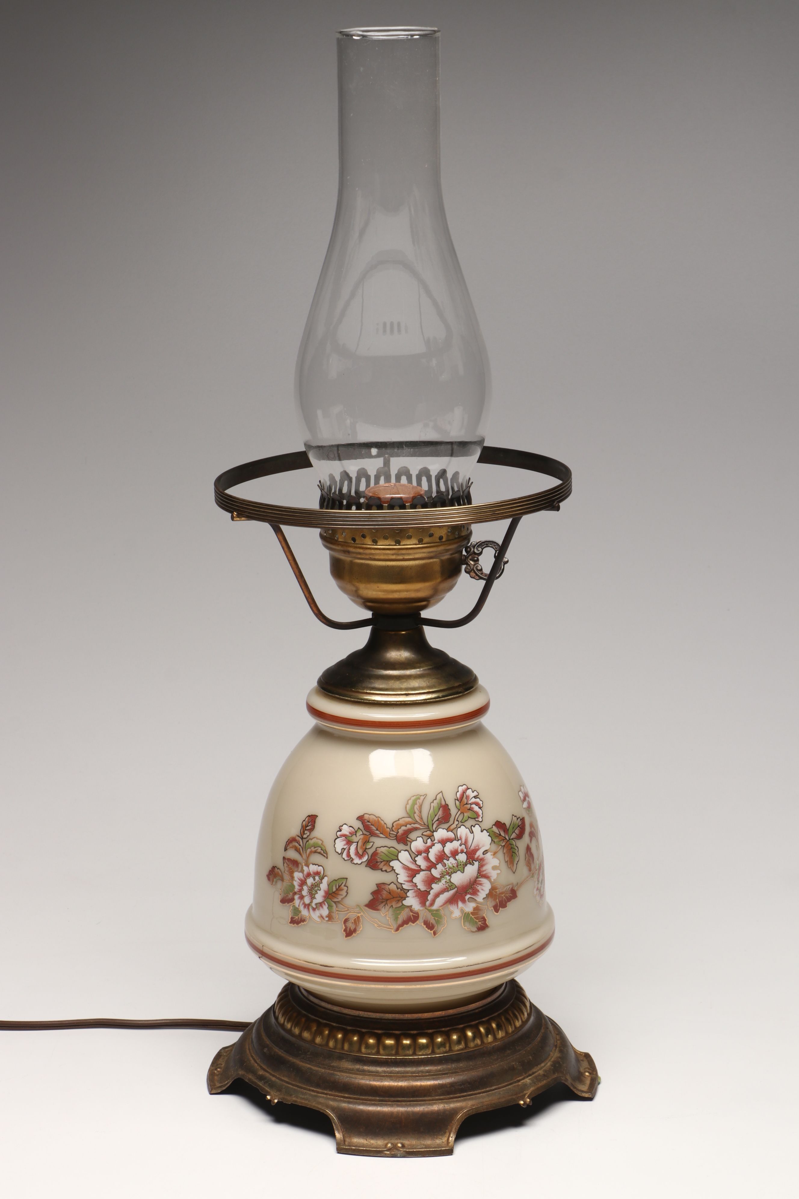Quoizel Transfer Decorated Parlor Lamp with Sonoma Cheese Plate and More Décor