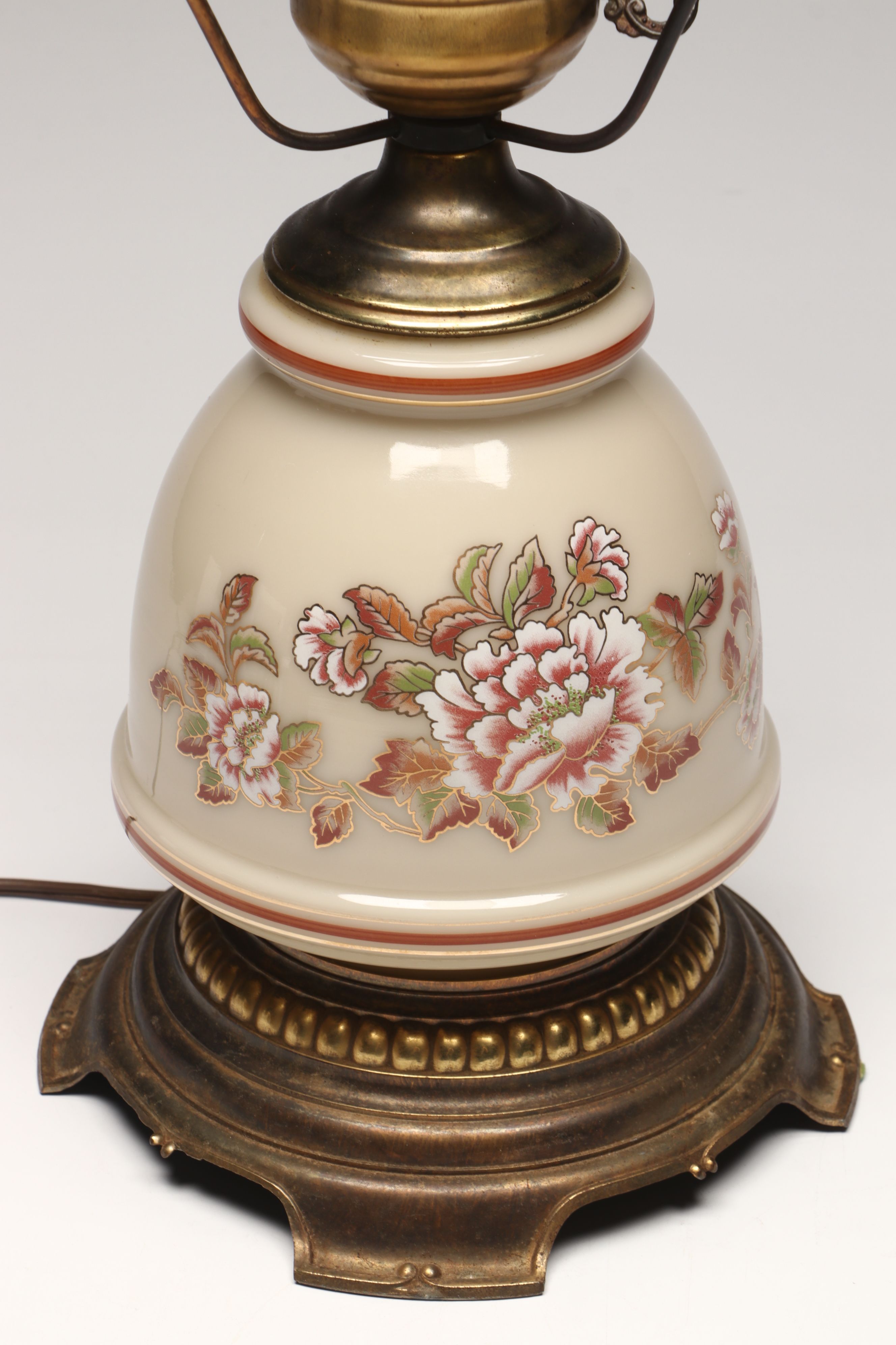 Quoizel Transfer Decorated Parlor Lamp with Sonoma Cheese Plate and More Décor