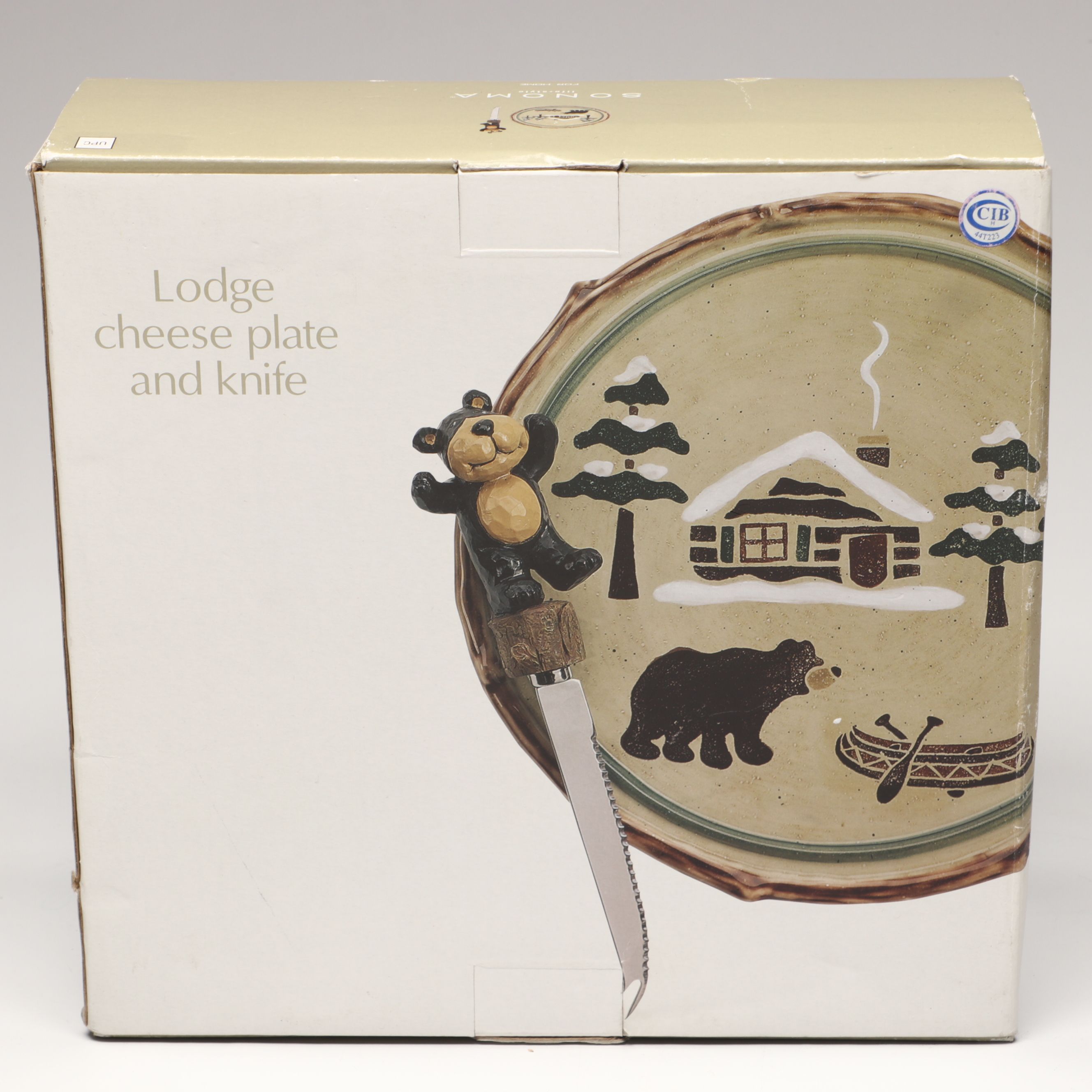 Quoizel Transfer Decorated Parlor Lamp with Sonoma Cheese Plate and More Décor