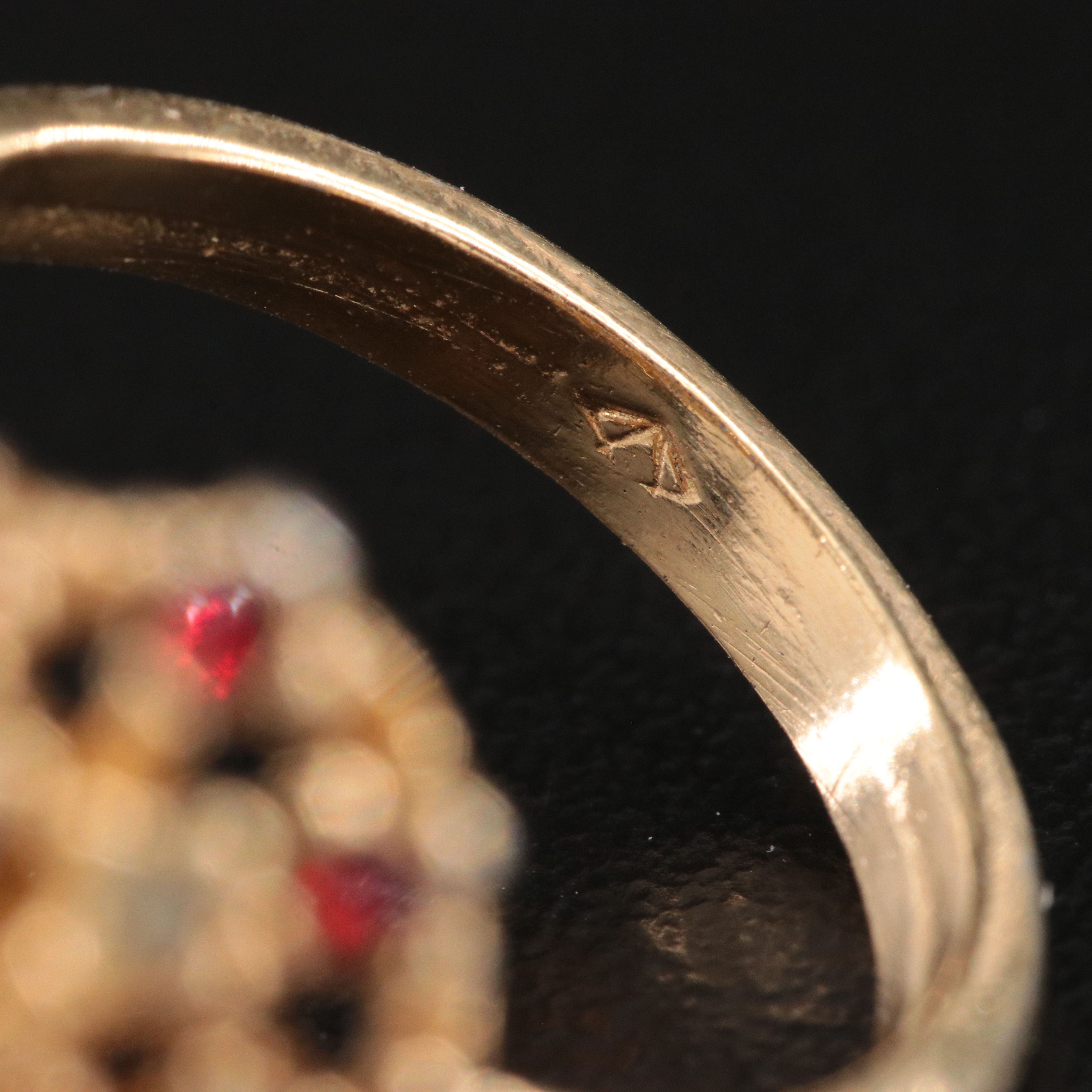 Vintage Rhinestone Ring