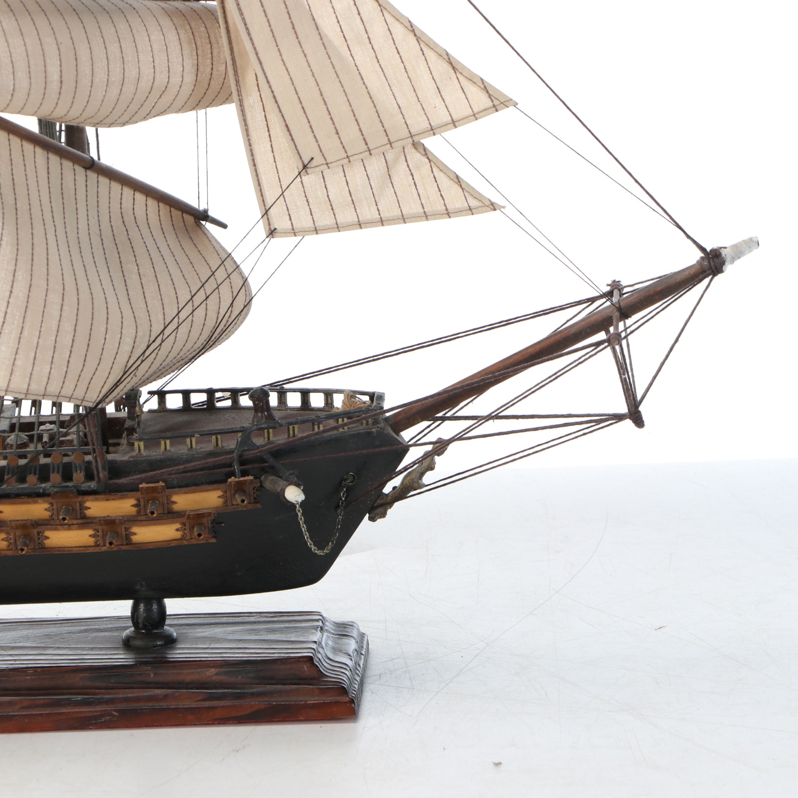 Wooden Spanish Frigate Model