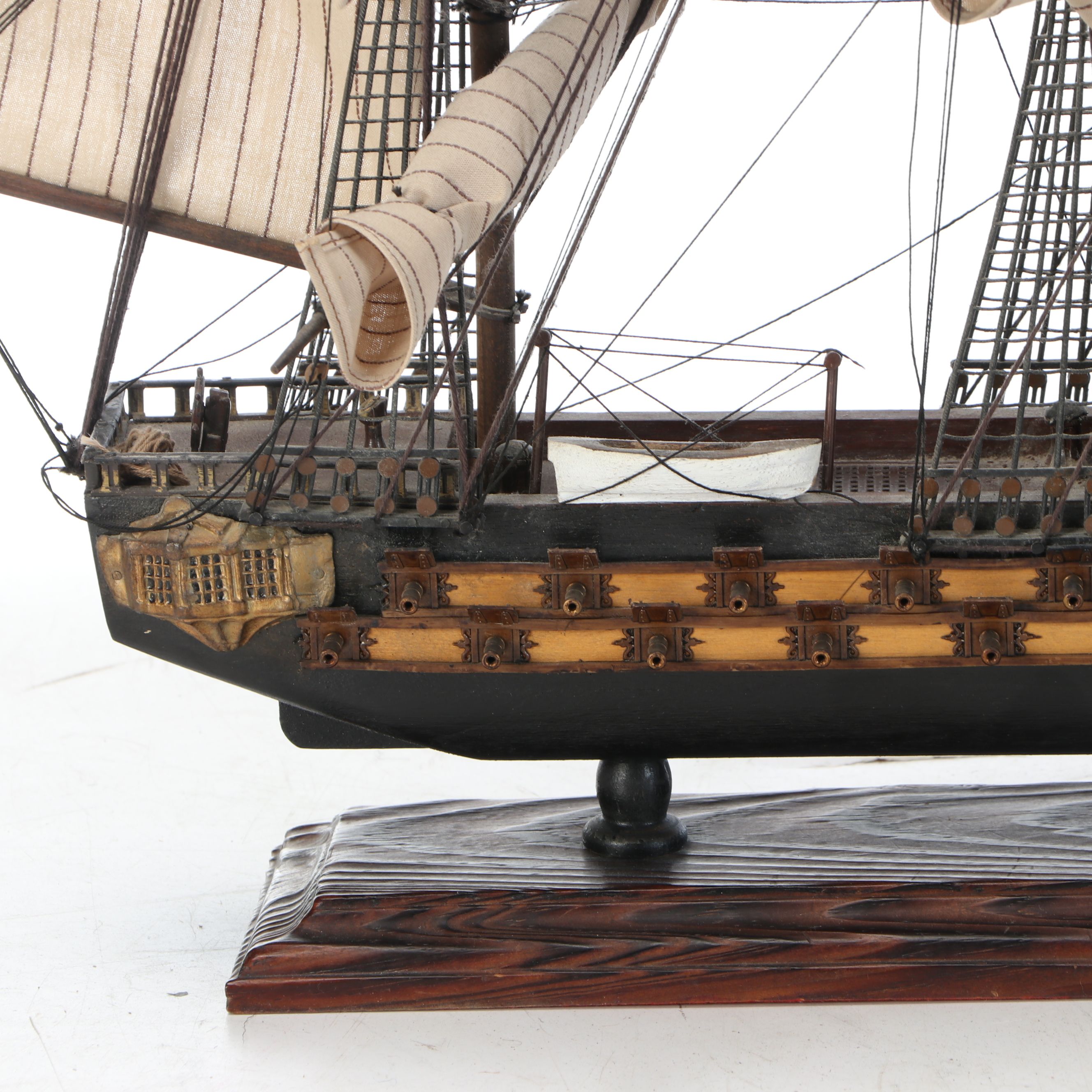 Wooden Spanish Frigate Model