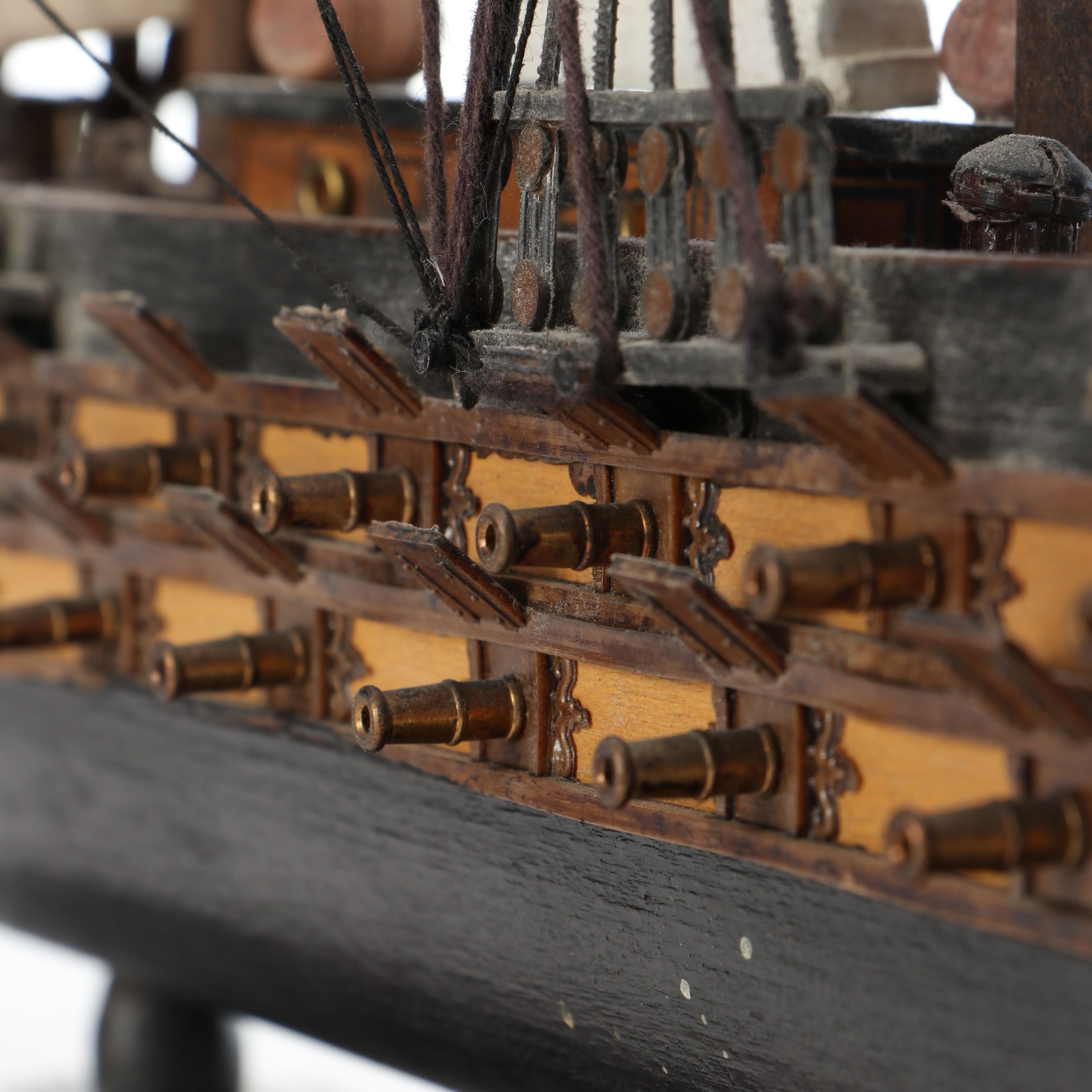 Wooden Spanish Frigate Model