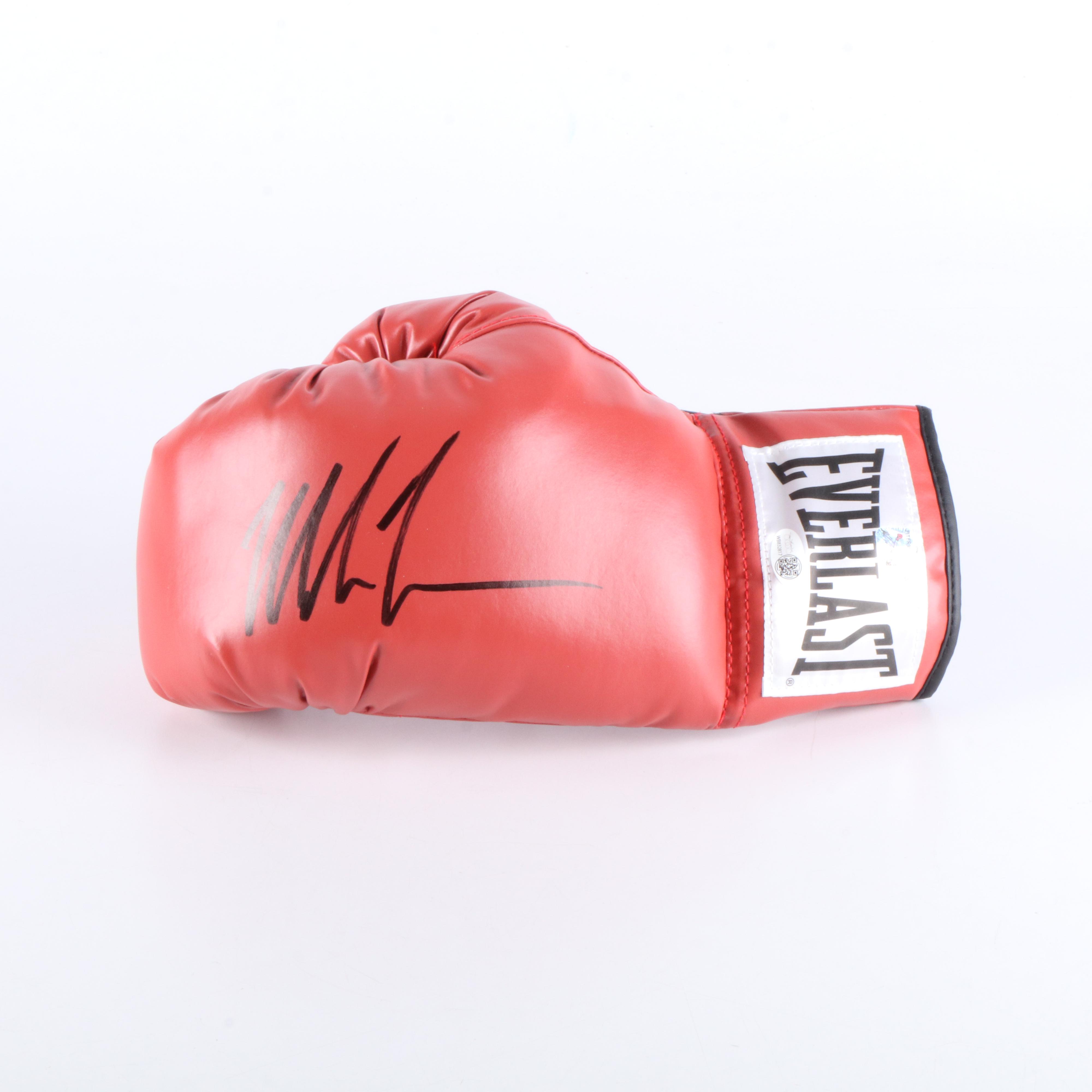 Mike Tyson Signed Left-Handed Everlast Boxing Glove, JSA