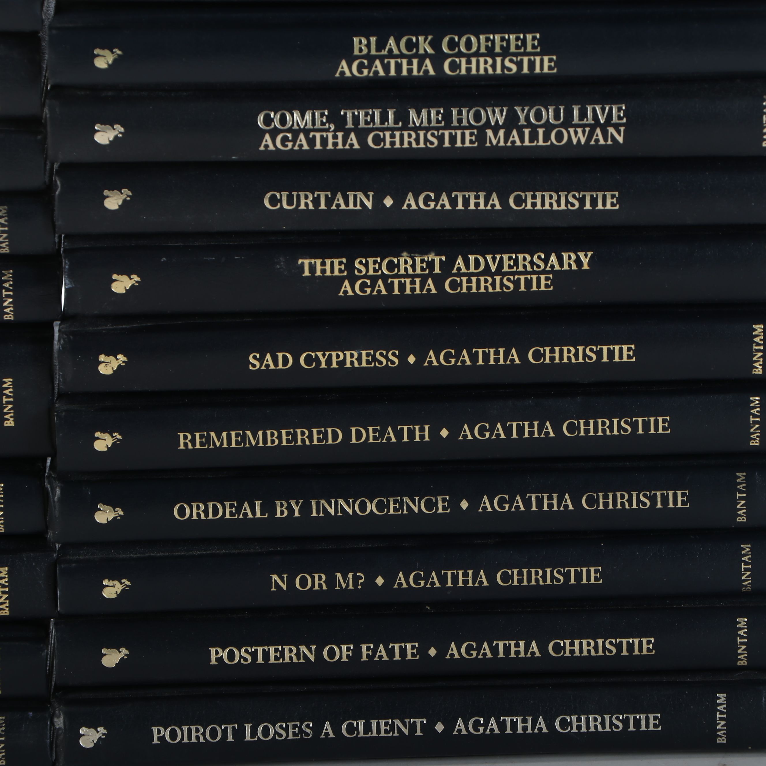 "The Agatha Christie Mystery Collection" Ninety-One-Volume Set, Late 20th C.