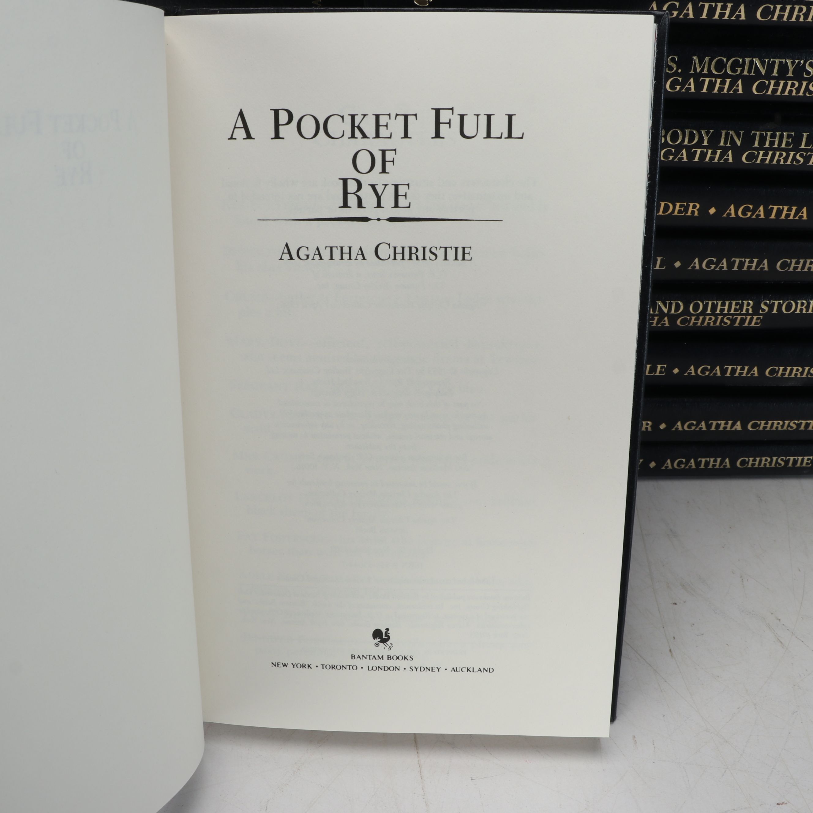 "The Agatha Christie Mystery Collection" Ninety-One-Volume Set, Late 20th C.