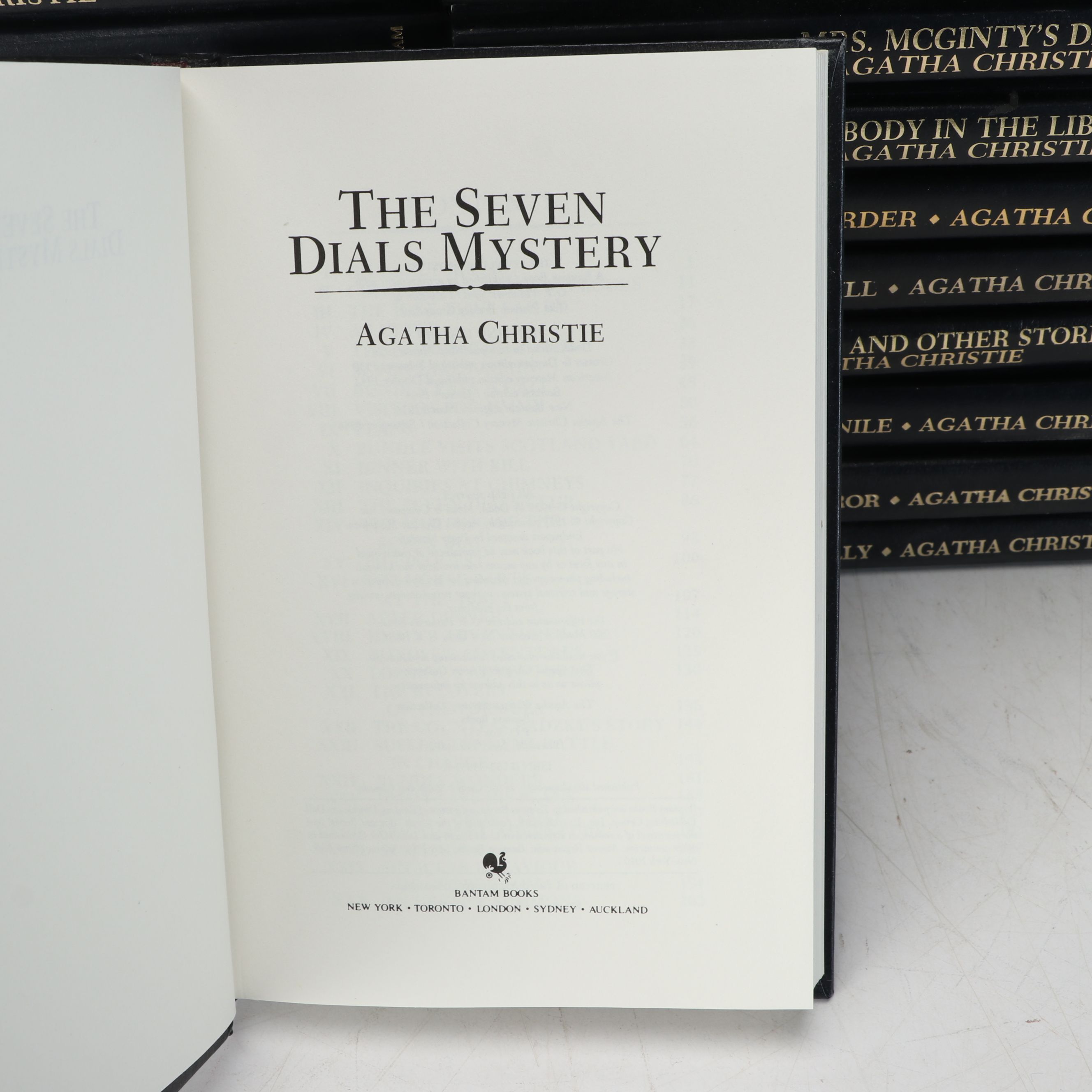 "The Agatha Christie Mystery Collection" Ninety-One-Volume Set, Late 20th C.