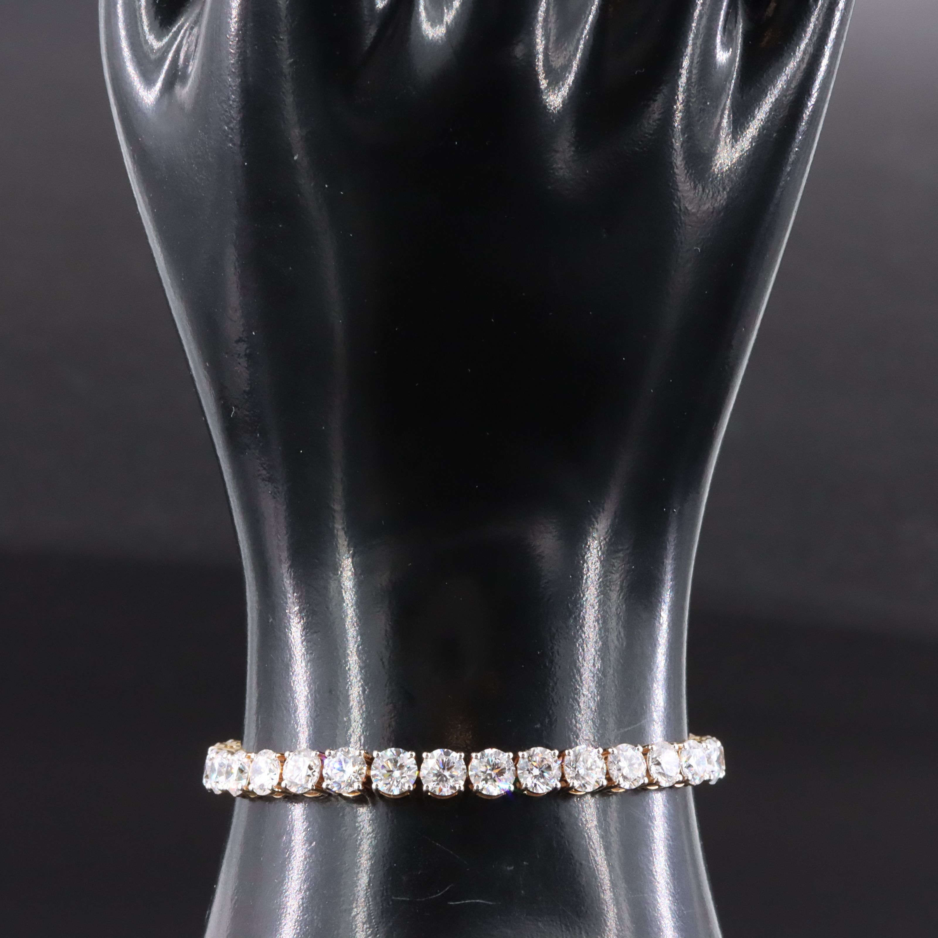 14K 14.28 CTW Lab Grown Diamond Line Bracelet